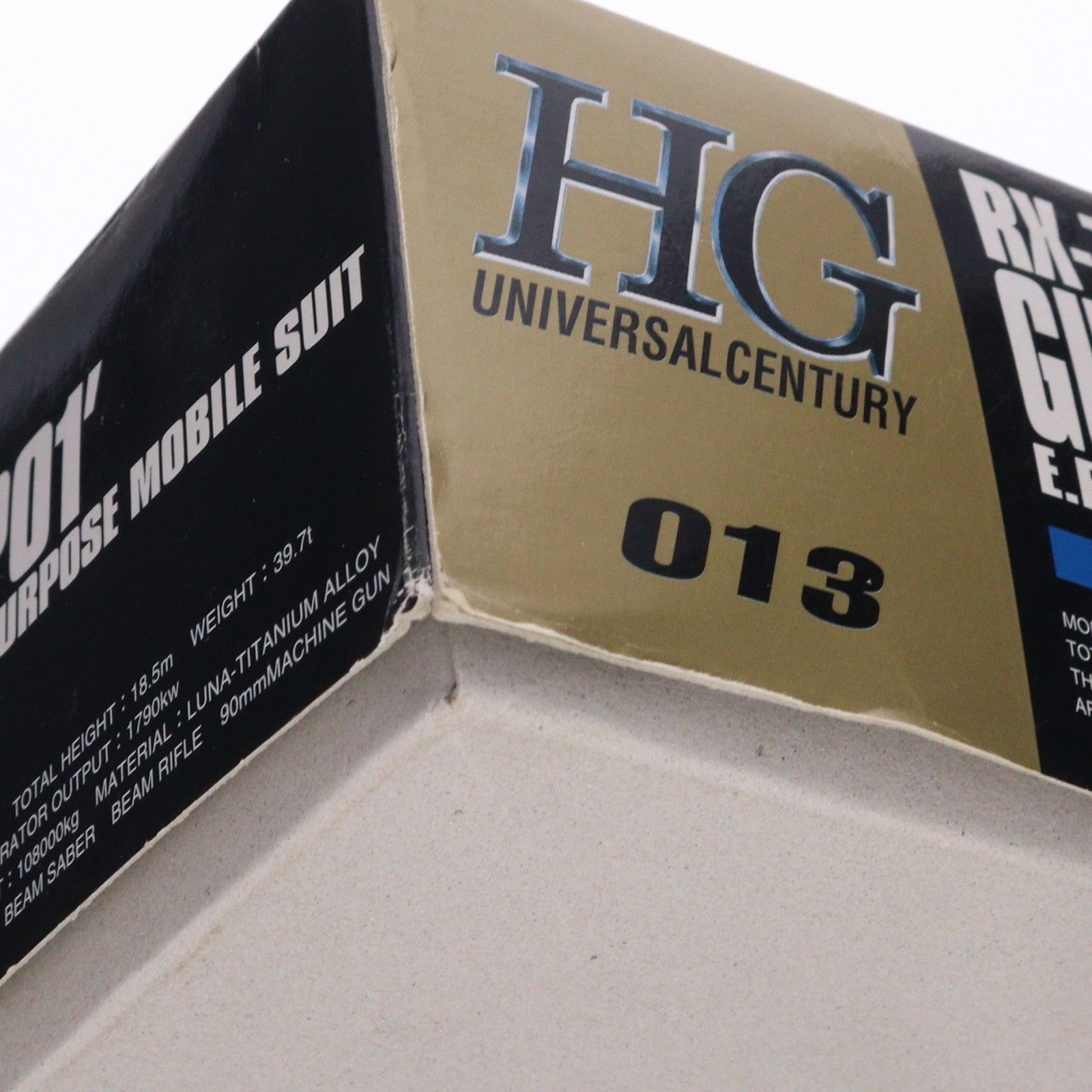 【中古即納】[PTM] HGUC 1/144 RX-78GP01 ガンダム試作1号機 ゼフィランサス 機動戦士ガンダム0083 STARDUST MEMORY(スターダストメモリー) シリーズNo.013 プラモデル(0077165) バンダイ(20180828)