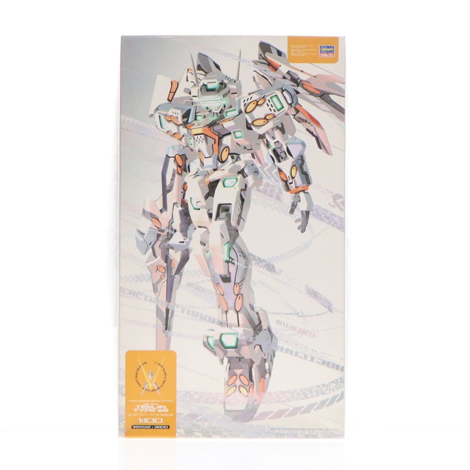 【中古即納】[PTM] VR-SSERIES 02 1/100 VR-747 テムジン タイプa8 白虹騎士団 電脳戦機バーチャロン マーズ プラモデル(65512) ハセガワ(20121130)