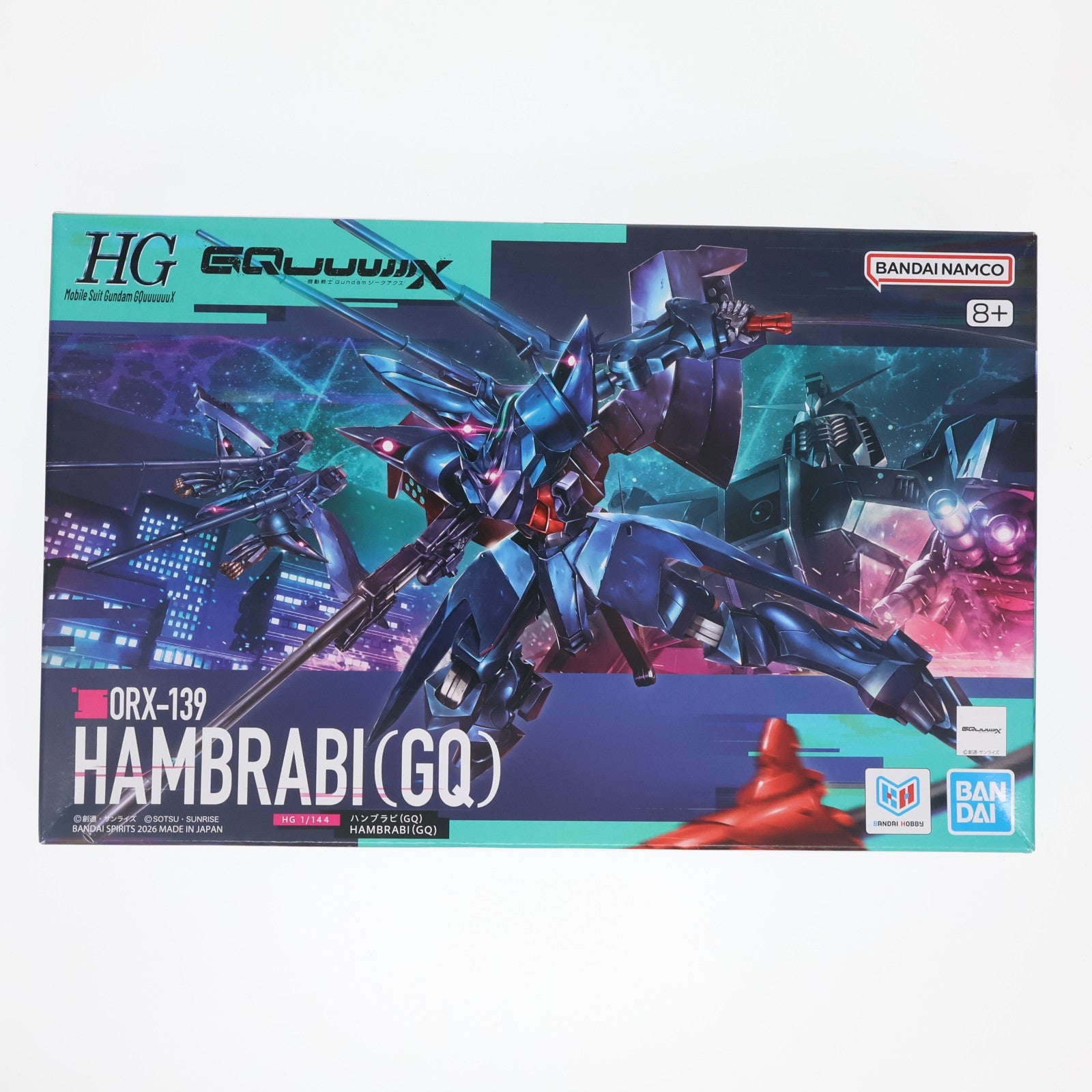 【中古即納】[PTM] HG 1/144 ハンブラビ(GQ) 機動戦士Gundam GQuuuuuuX(ガンダム ジークアクス) プラモデル(2836582) バンダイスピリッツ(20260626)