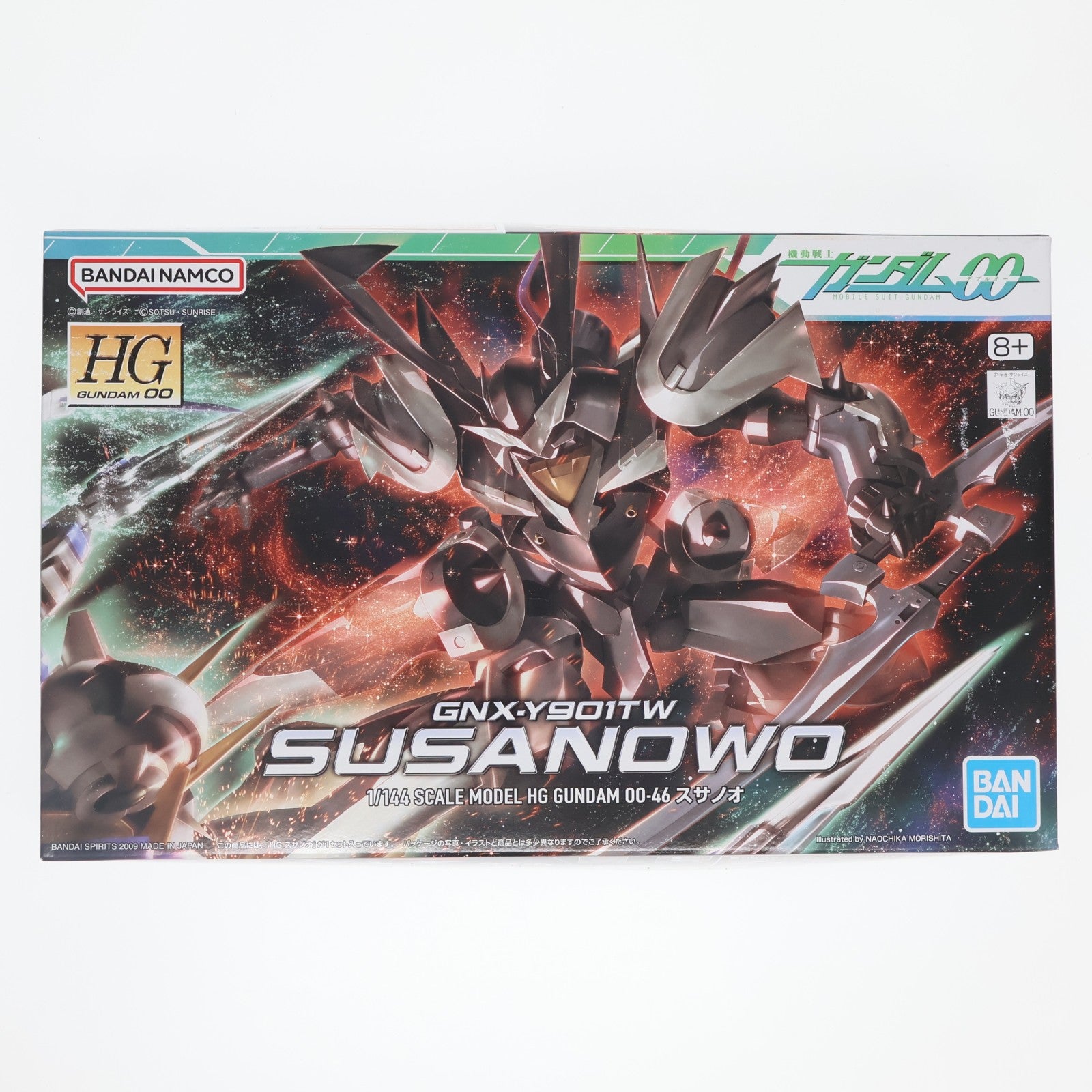 【中古即納】[PTM] (再販) HG 1/144 GNX-Y901TW スサノオ 機動戦士ガンダム00(ダブルオー) プラモデル(5060650) バンダイスピリッツ(20260530)