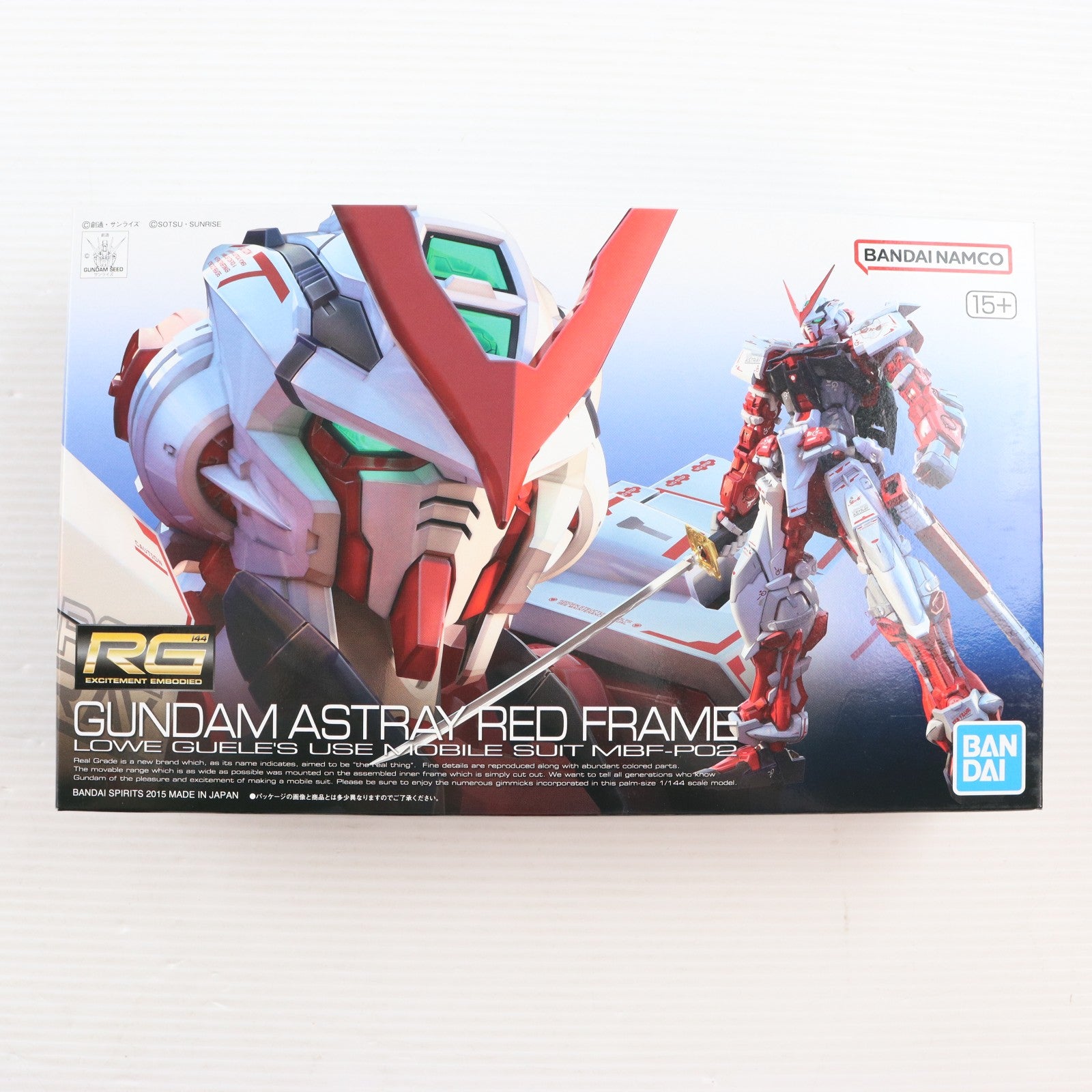 【中古即納】[PTM] (再販) RG 1/144 MBF-P02 ガンダムアストレイレッドフレーム 機動戦士ガンダムSEED ASTRAY(シードアストレイ) プラモデル(5061618) バンダイスピリッツ(20260401)