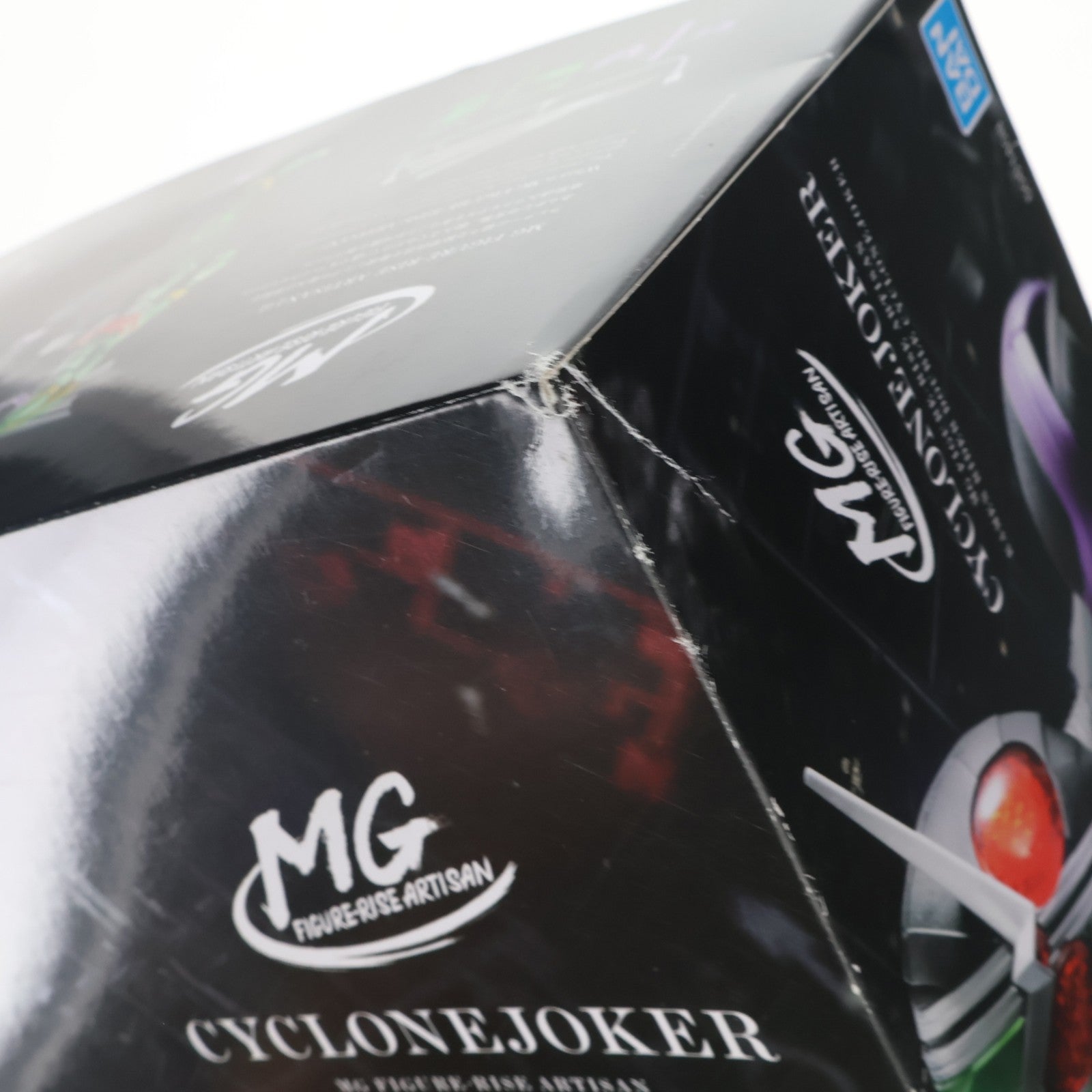【中古即納】[PTM] プレミアムバンダイ限定 MG FIGURE-RISE ARTISAN(フィギュアライズ アルチザン) 1/8 仮面ライダーW(ダブル) サイクロンジョーカー プラモデル(5061408) バンダイスピリッツ(20210731)