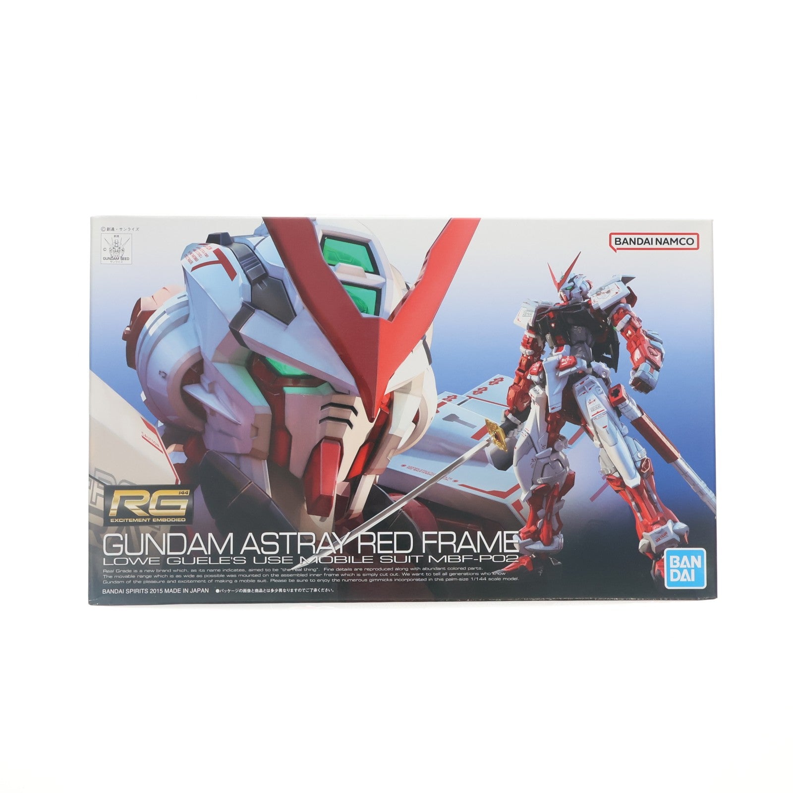 【中古即納】[PTM] (再販) RG 1/144 MBF-P02 ガンダムアストレイレッドフレーム 機動戦士ガンダムSEED ASTRAY(シードアストレイ) プラモデル(5061618) バンダイスピリッツ(20260401)