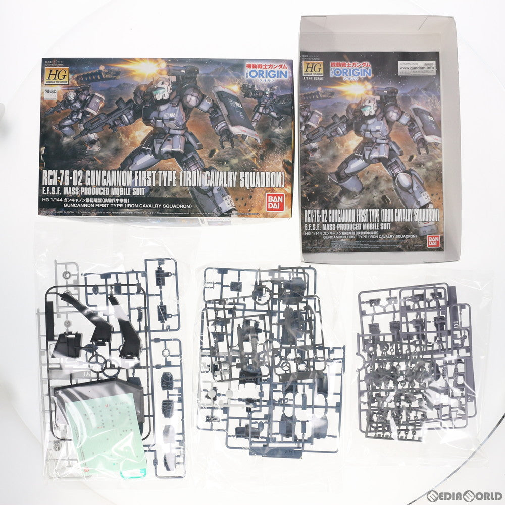 【中古即納】[PTM] (再販) HG 1/144 RCX-76-02 ガンキャノン 最初期型(鉄騎兵中隊機) 機動戦士ガンダム THE ORIGIN プラモデル バンダイ(20161130)