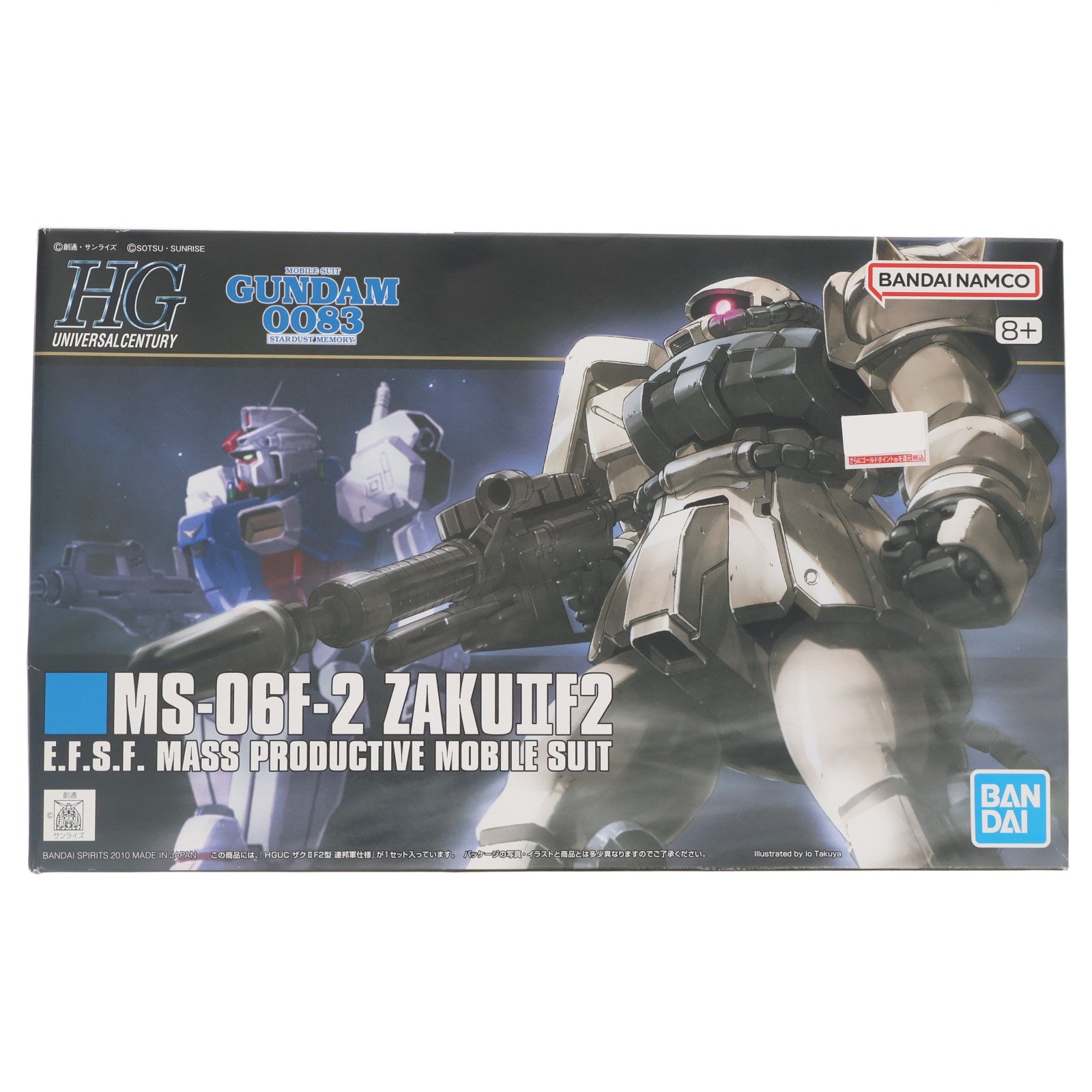 【中古即納】[PTM] HGUC 1/144 MS-06F-2 ザクII(連邦軍仕様) 機動戦士ガンダム0083 STARDUST MEMORY(スターダストメモリー) プラモデル バンダイスピリッツ(20180430)