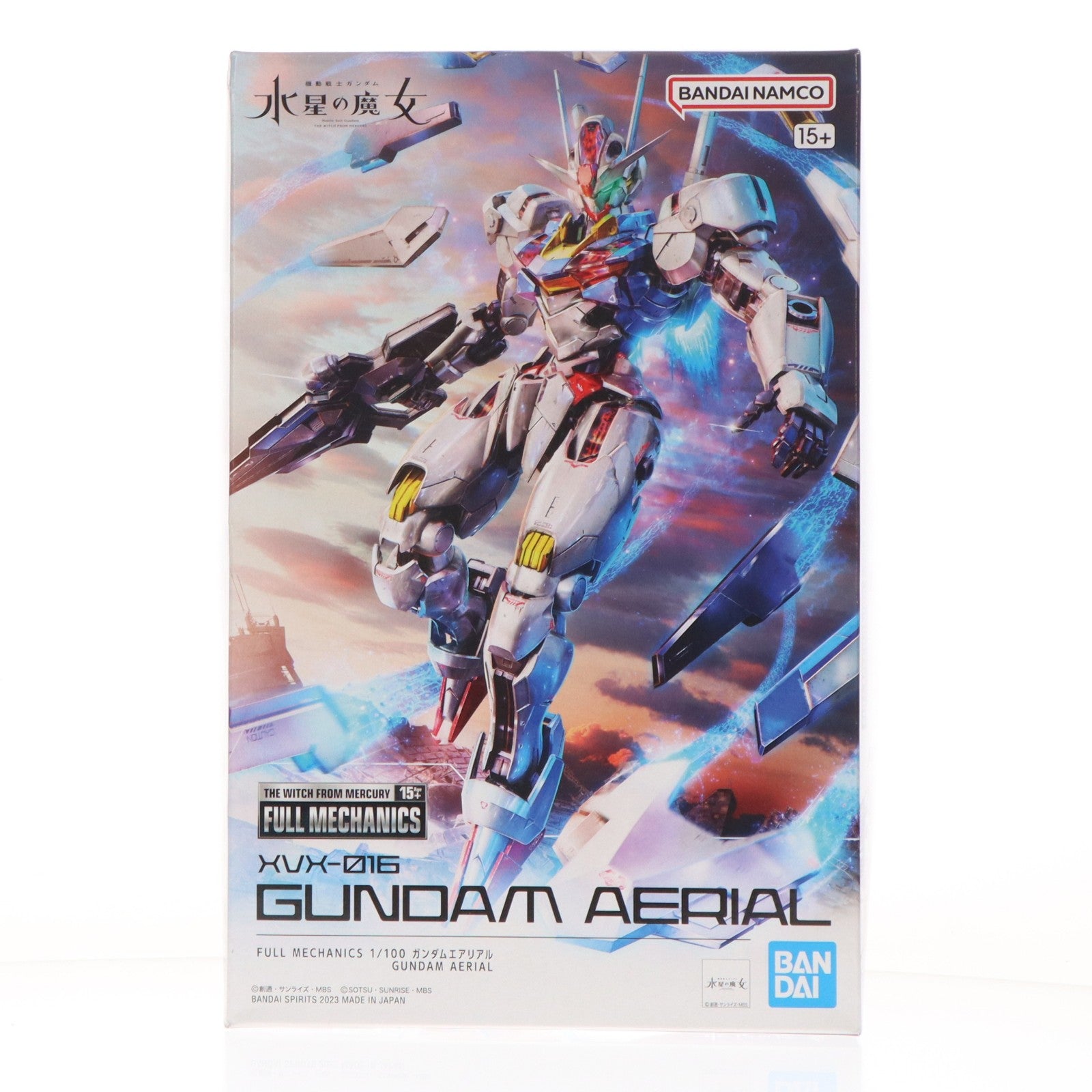 【中古即納】[PTM] FULL MECHANICS 1/100 ガンダムエアリアル 機動戦士ガンダム 水星の魔女 プラモデル(5065090) バンダイスピリッツ(20230422)