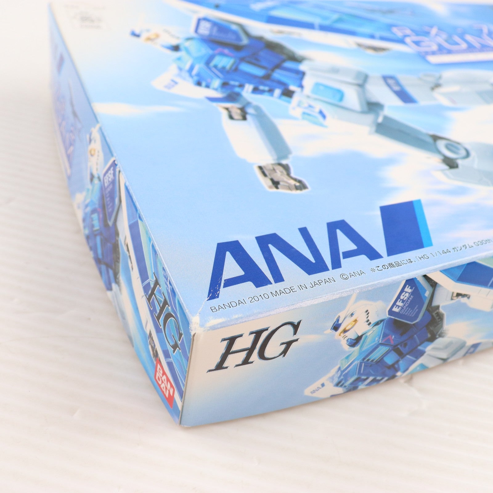 【中古即納】[PTM] HG 1/144 RX-78-2 ガンダム G30th ANAオリジナルカラーVer. 機動戦士ガンダム プラモデル ANA×ガンダム SKYプロジェクト搭乗者限定 バンダイ(20100701)