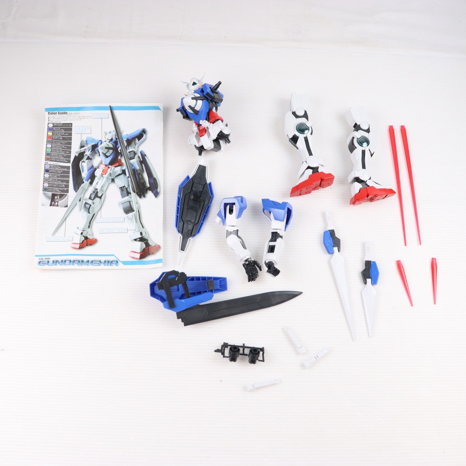 【中古即納】[PTM] 1/60 GN-001 ガンダムエクシア 機動戦士ガンダム00(ダブルオー) プラモデル(0152158) バンダイ(20170930)