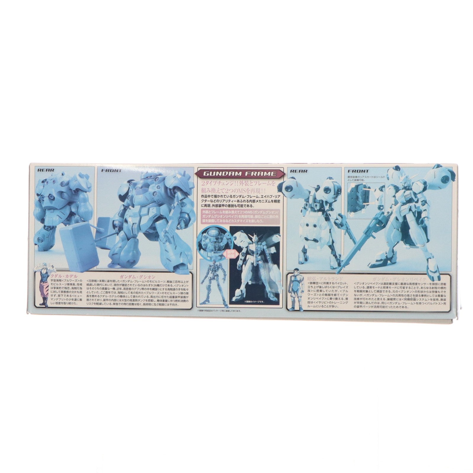 【中古即納】[PTM] 1/100 ASW-G-11 ガンダムグシオン/ガンダムグシオンリベイク 機動戦士ガンダム 鉄血のオルフェンズ プラモデル バンダイ(20160220)