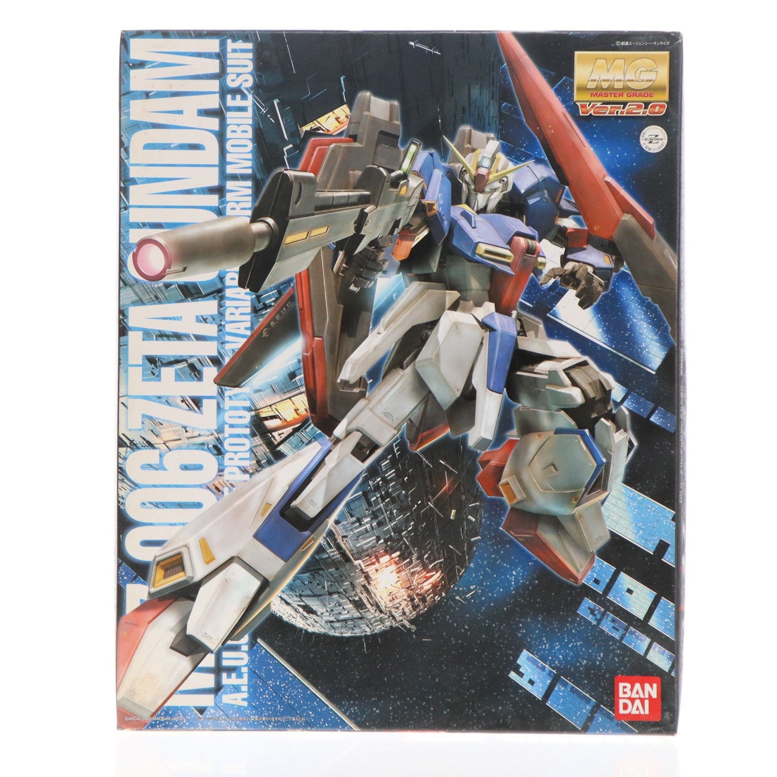 【中古即納】[PTM] MG 1/100 MSZ-006 Zガンダム Ver.2.0 機動戦士Zガンダム プラモデル(0139597) バンダイ(20180130)