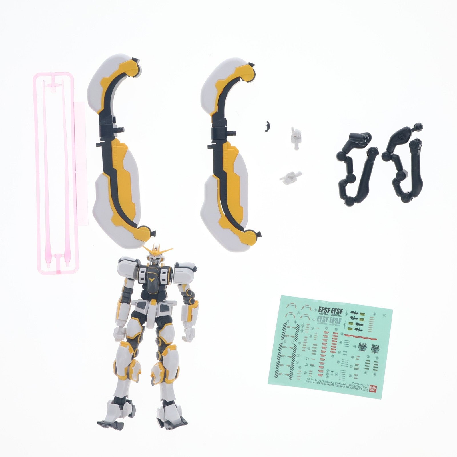 【中古即納】[PTM] HG 1/144 RX-78AL アトラスガンダム(GUNDAM THUNDERBOLT Ver.) 機動戦士ガンダム サンダーボルト プラモデル(0215634) バンダイ(20200428)