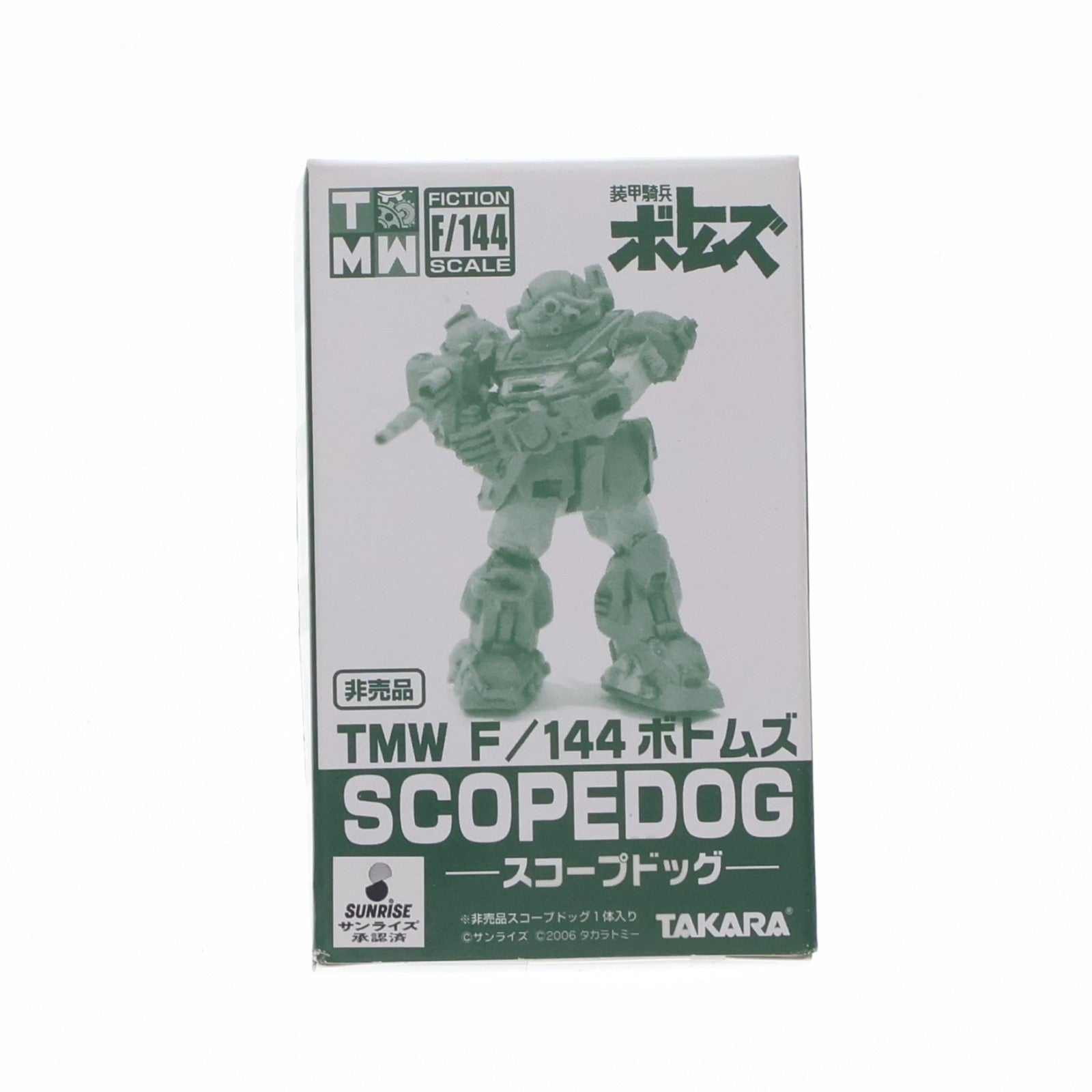 【中古即納】[PTM] TMW F/144 スコープドッグ 装甲騎兵ボトムズ ボトムズフェア2 キャンペーン プラモデル タカラ(20000101)
