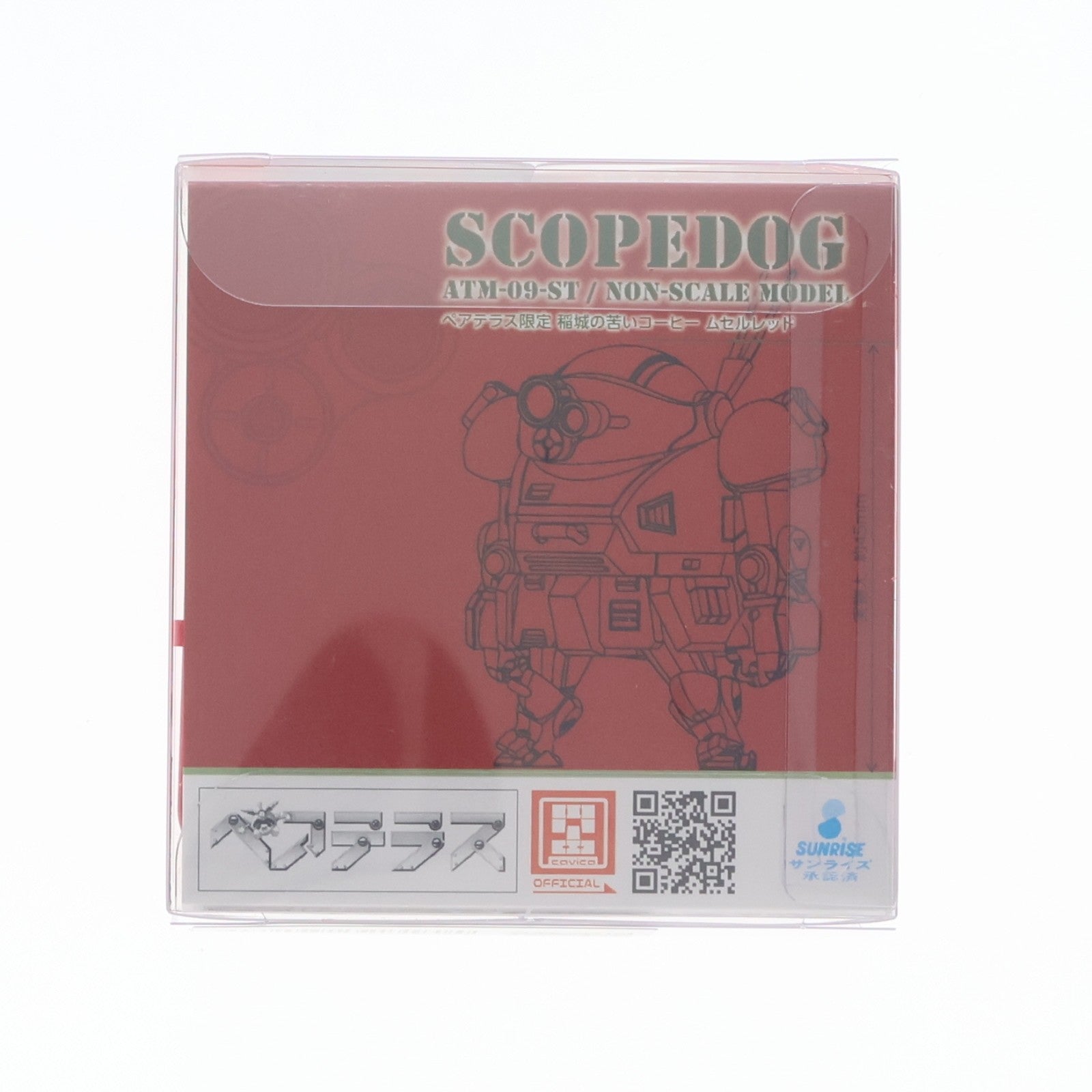 【中古即納】[PTM] ペアテラス限定 チョイプラ スコープドッグ 稲城の苦いコーヒー ムセルレッド 装甲騎兵ボトムズ プラモデル(MIM-012-PR) cavico models(キャビコモデルズ)(20201201)