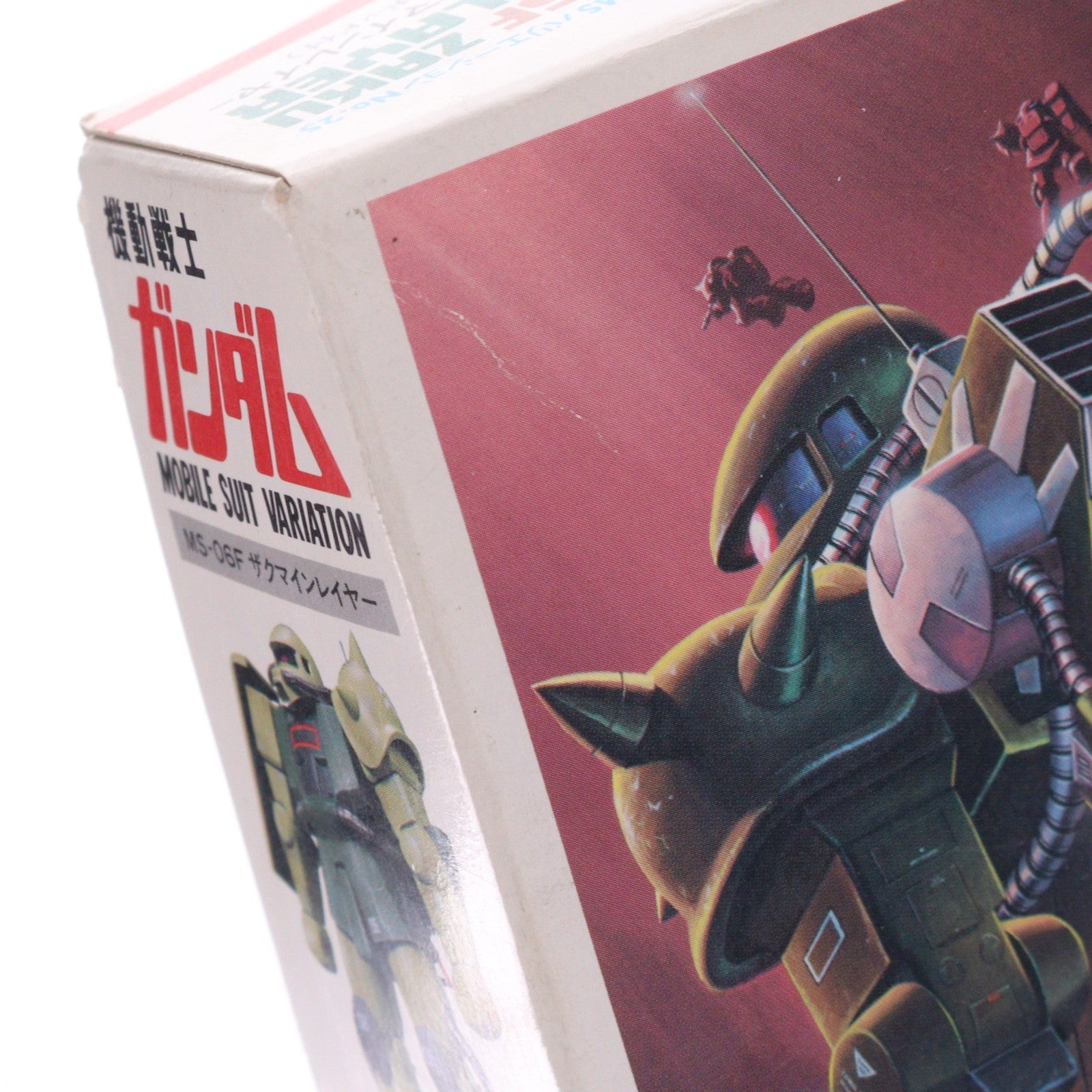 【中古即納】[PTM] 1/144 MS-06F ザクマインレイヤー(機雷散布ポッド付) 機動戦士ガンダムMSV(モビルスーツバリエーション) シリーズNo.25 プラモデル(0001342) バンダイ(19991231)