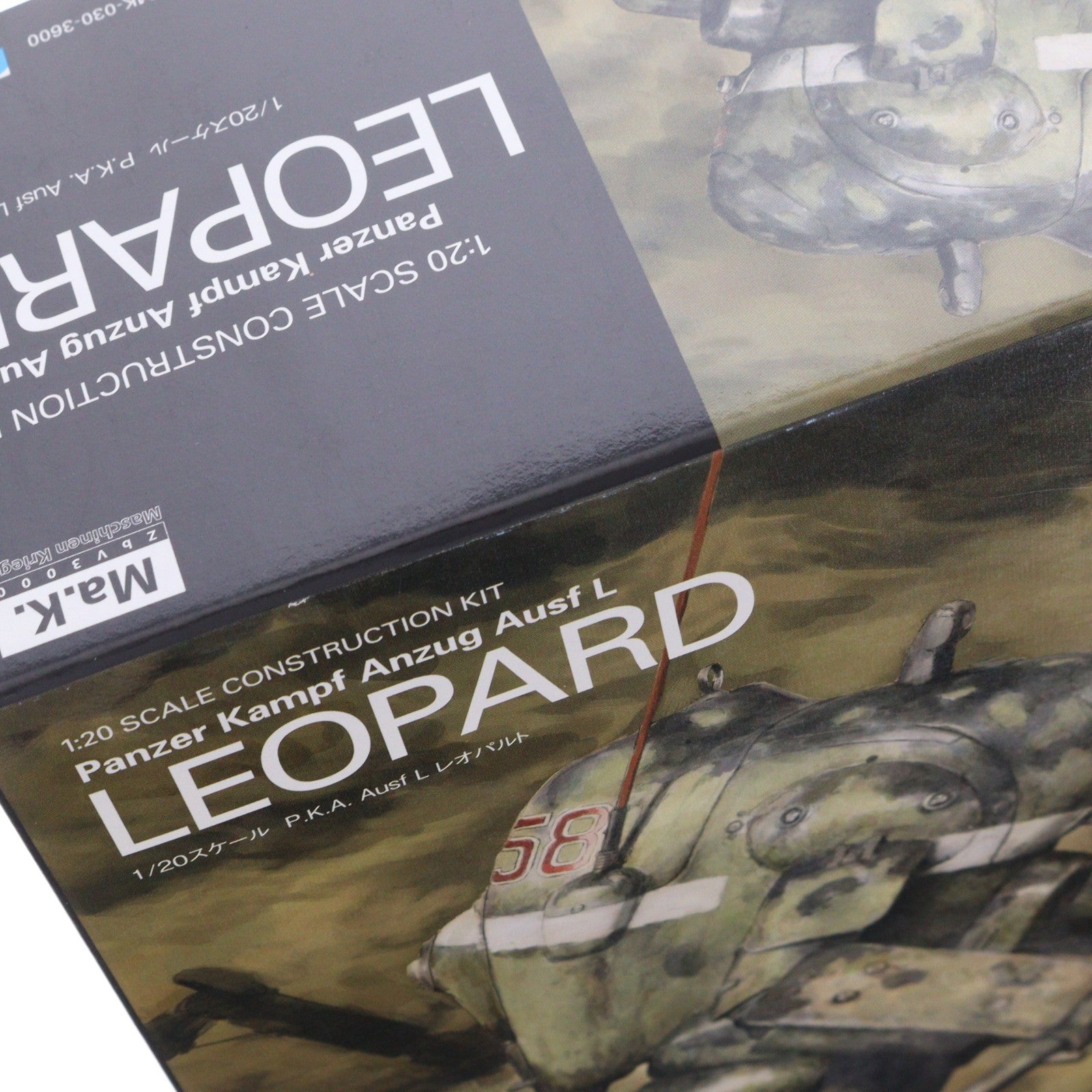 【中古即納】[PTM] 1/20 P.K.A. Ausf L レオパルト マシーネンクリーガー プラモデル(MK-030) ウェーブ(WAVE)(20161001)