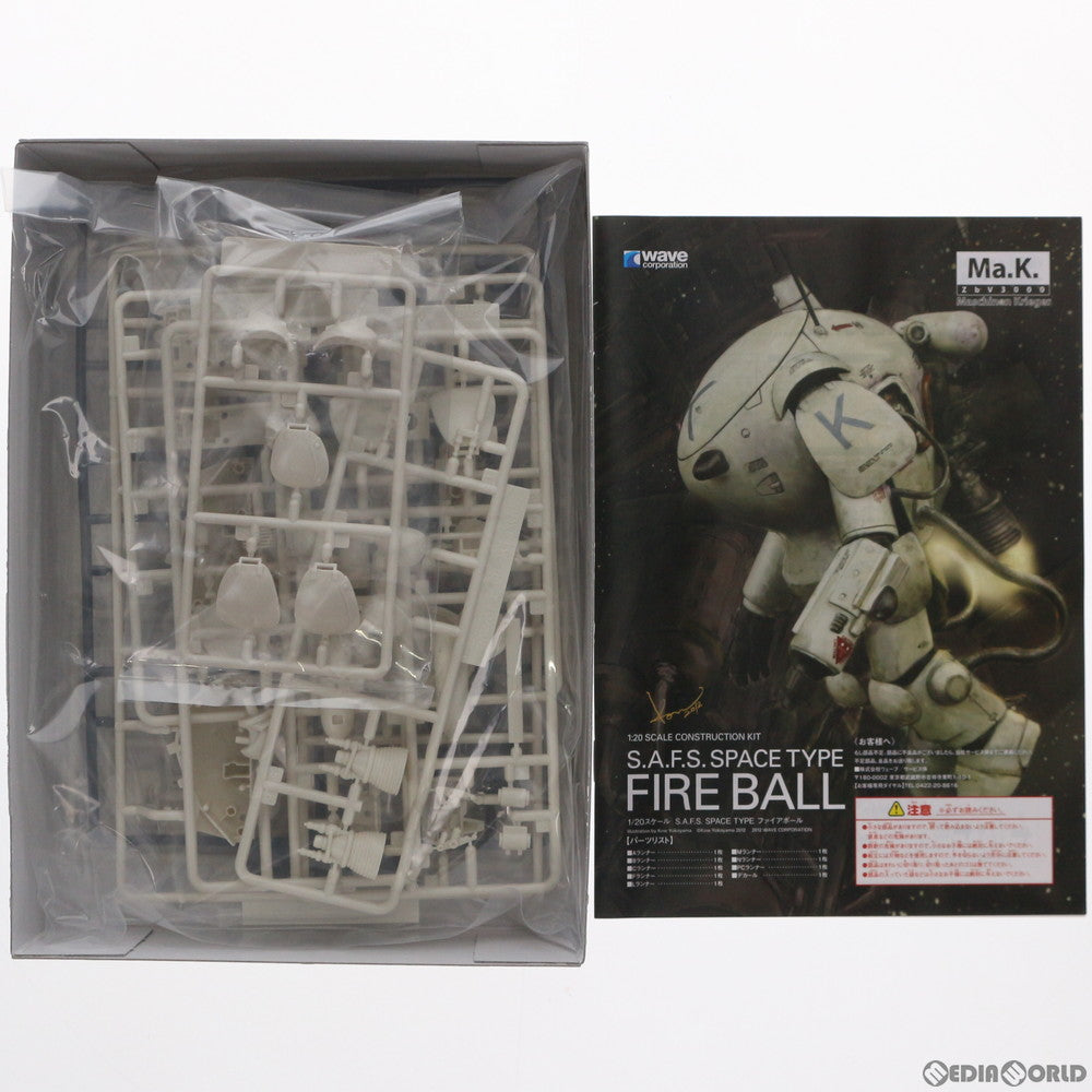 【中古即納】[PTM] 1/20 S.A.F.S.SPACE TYPE ファイアボール マシーネンクリーガー プラモデル(MK-14) ウェーブ(WAVE)(20120731)