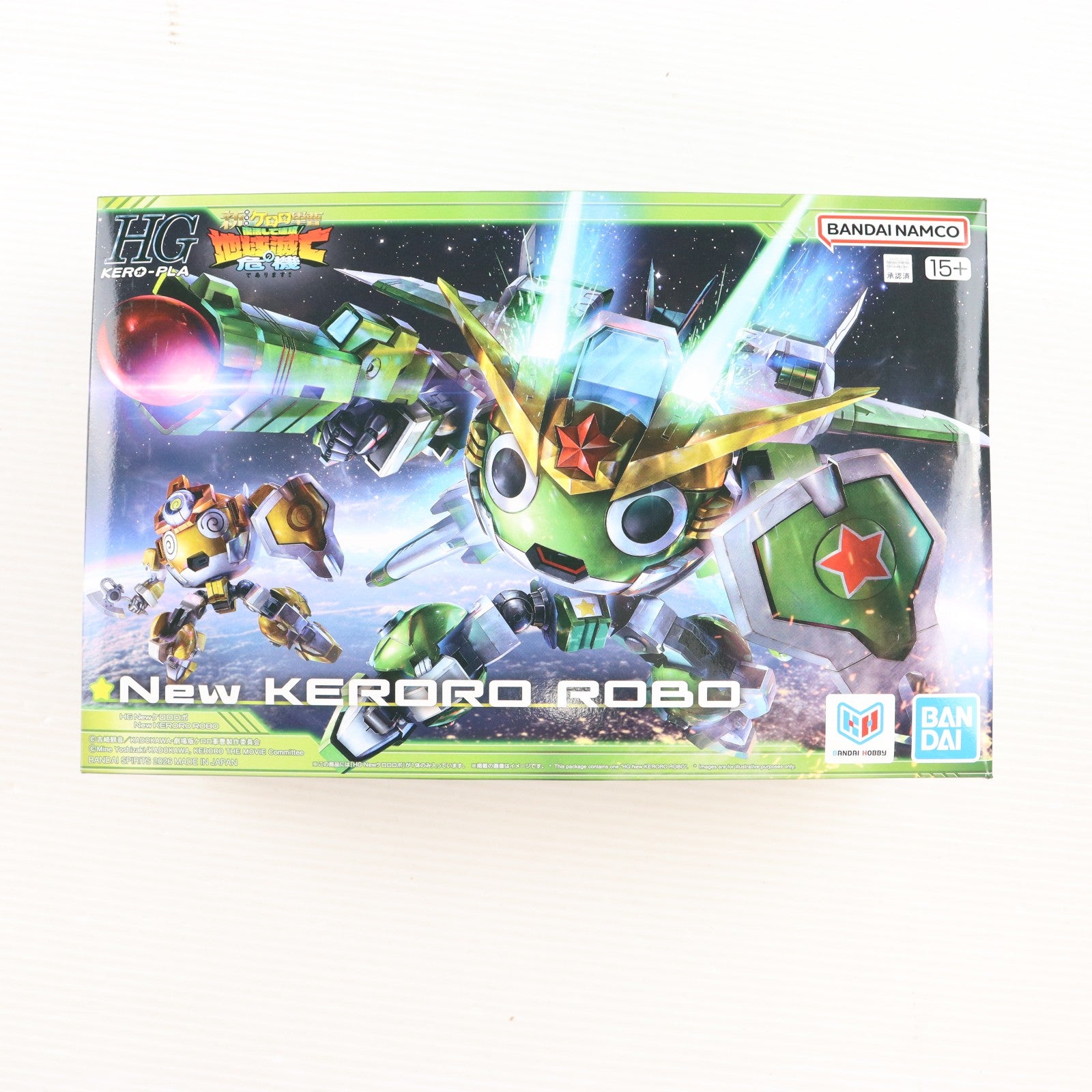 【中古即納】[PTM] HG Newケロロロボ 新劇場版☆ケロロ軍曹 復活して速攻地球滅亡の危機であります! プラモデル(2825368) バンダイスピリッツ(20260626)