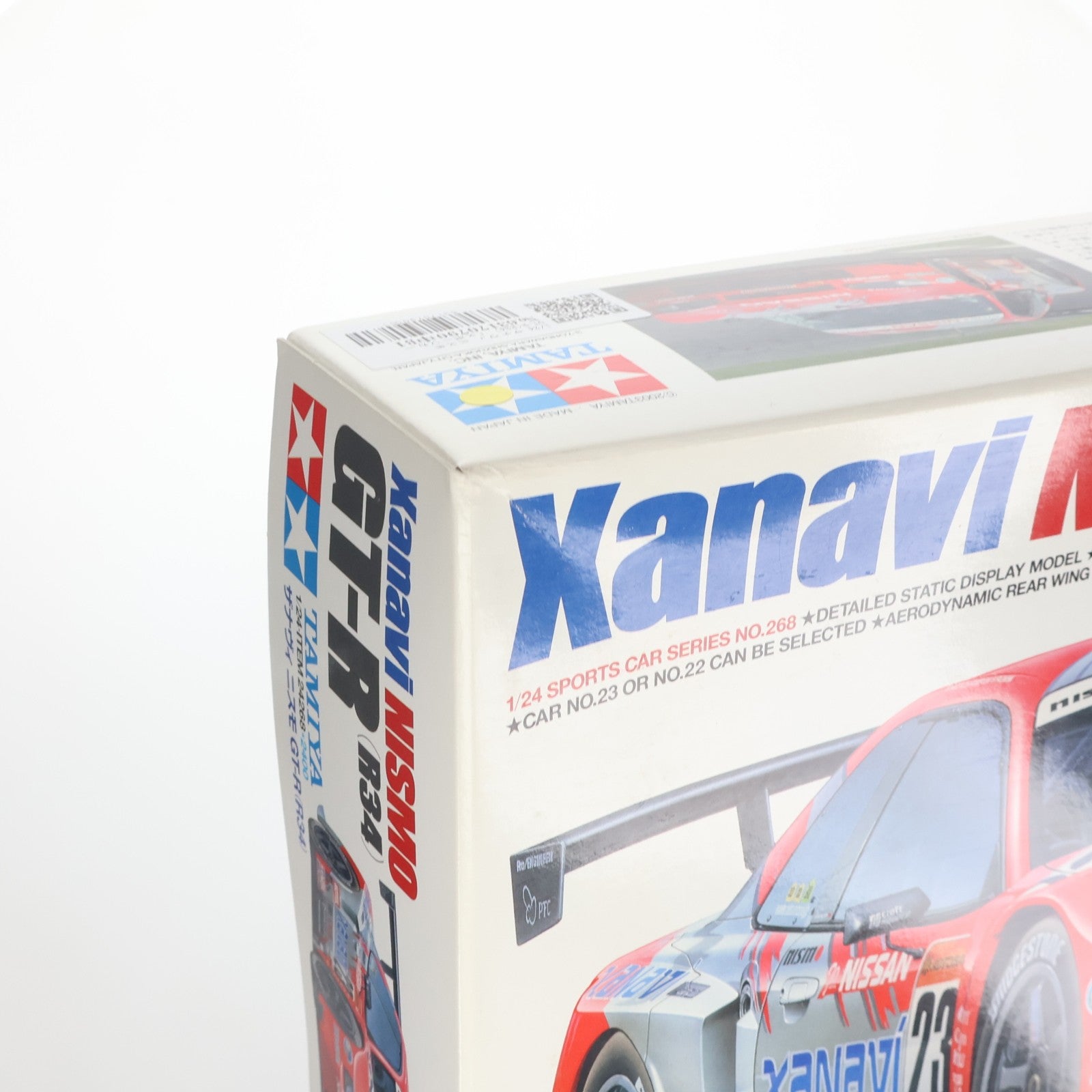 【中古即納】[PTM] スポーツカーシリーズ No.268 1/24 ザナヴィ ニスモ GT-R(R34) プラモデル(24268) タミヤ(20031128)