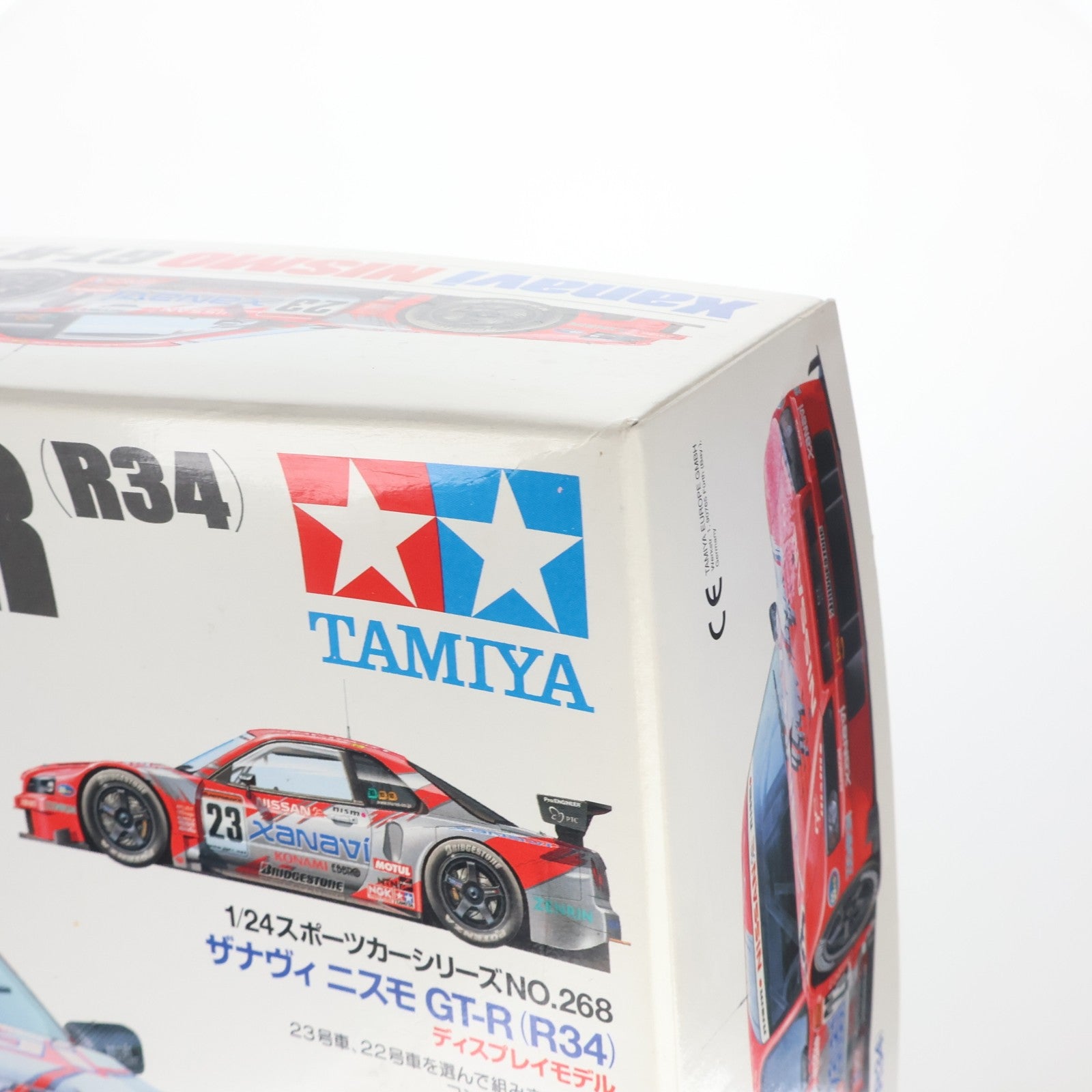 【中古即納】[PTM] スポーツカーシリーズ No.268 1/24 ザナヴィ ニスモ GT-R(R34) プラモデル(24268) タミヤ(20031128)