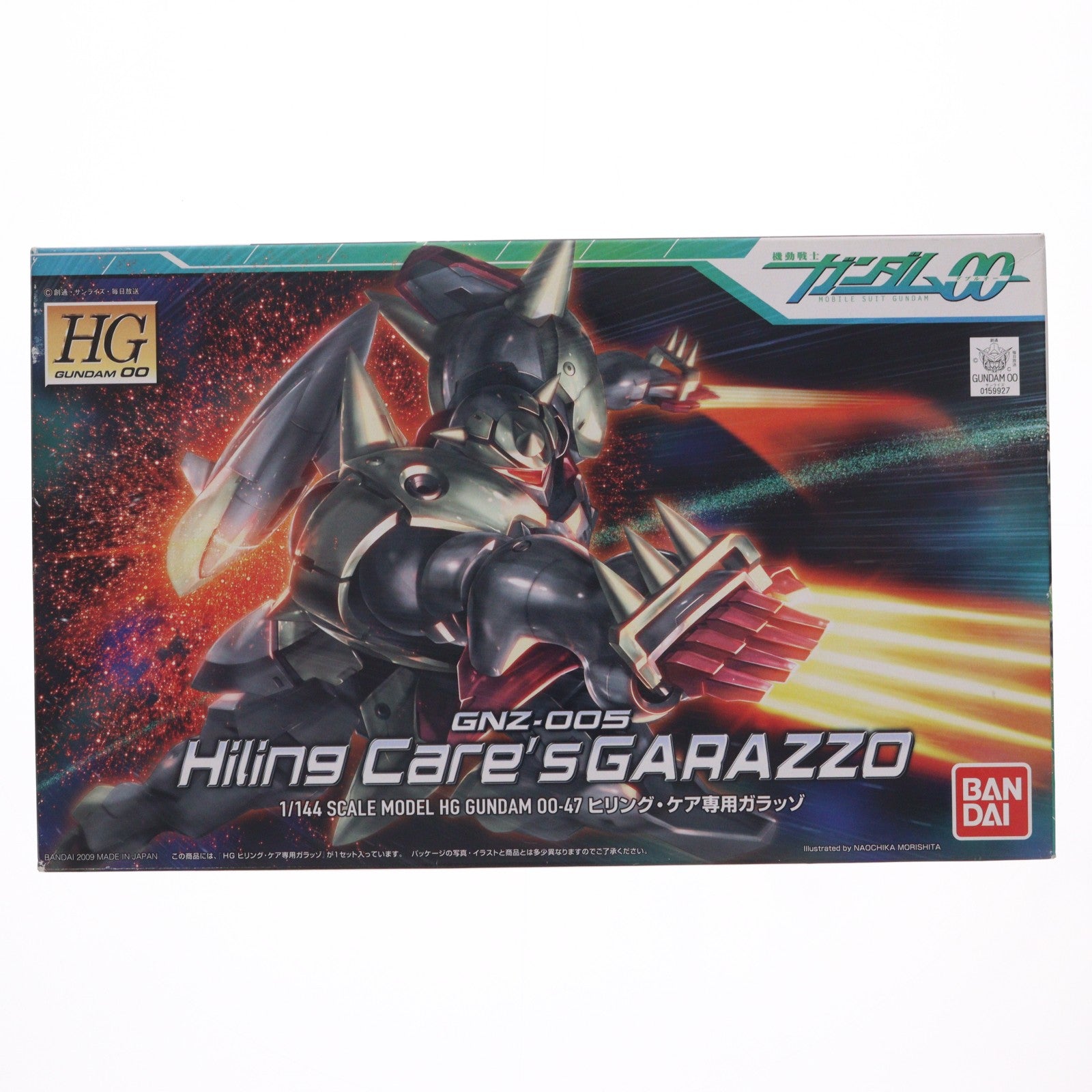 【中古即納】[PTM] HG 1/144 ガラッゾ(ヒリング機) 機動戦士ガンダム00(ダブルオー) プラモデル バンダイ(20090630)