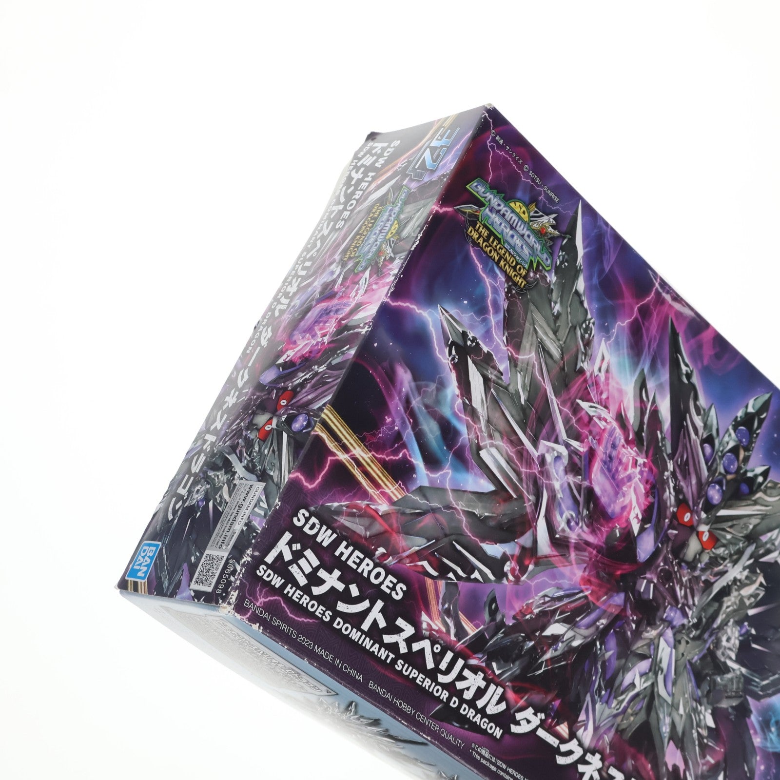 【中古即納】[PTM] (再販) SDW HEROES ドミナントスペリオル ダークネスドラゴン SDガンダムワールド ヒーローズ THE LEGEND OF DRAGON KNIGHT プラモデル(5065098) バンダイスピリッツ(20250321)