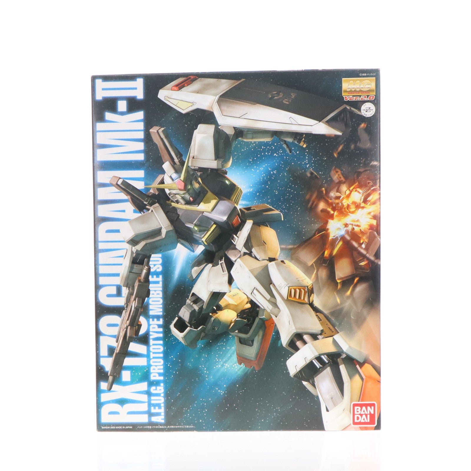 【中古即納】[PTM] MG 1/100 RX-178 ガンダムMk-II(エゥーゴ) Ver.2.0 機動戦士Zガンダム プラモデル(0138412) バンダイ(20140930)