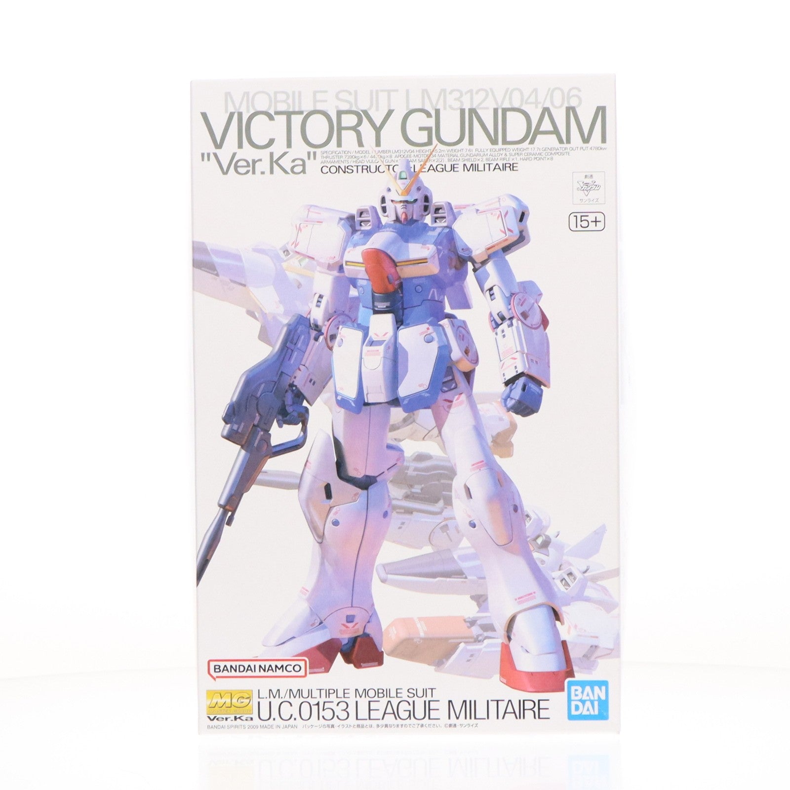 【中古即納】[PTM] MG 1/100 LM312V04 Vガンダム ver.Ka 機動戦士Vガンダム プラモデル(5069894) バンダイスピリッツ(20251224)