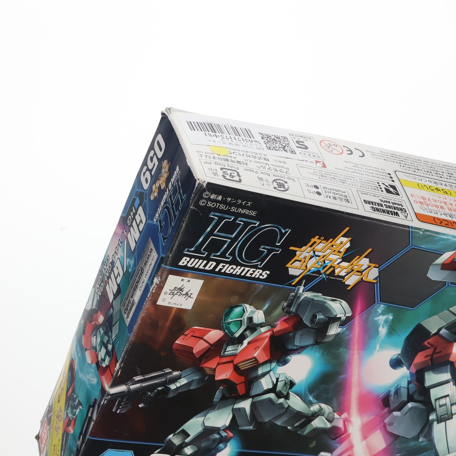 【中古即納】[PTM] HGBF 1/144 GM/GM ガンダムビルドファイターズ GMの逆襲 プラモデル(0219549) バンダイ(20181211)