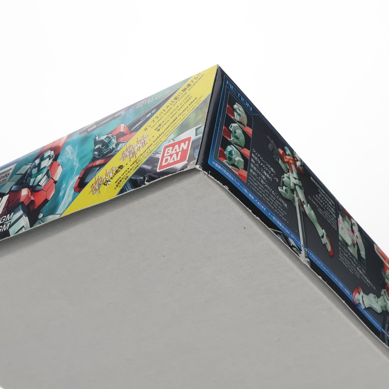 【中古即納】[PTM] HGBF 1/144 GM/GM ガンダムビルドファイターズ GMの逆襲 プラモデル(0219549) バンダイ(20181211)