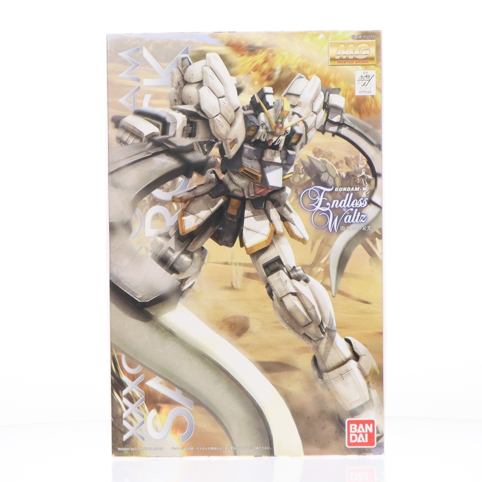 【中古即納】[PTM] MG 1/100 XXXG-01SR ガンダムサンドロック EW 新機動戦記ガンダムW Endless Waltz(エンドレスワルツ) 敗者たちの栄光 プラモデル(0171536) バンダイ(20180127)