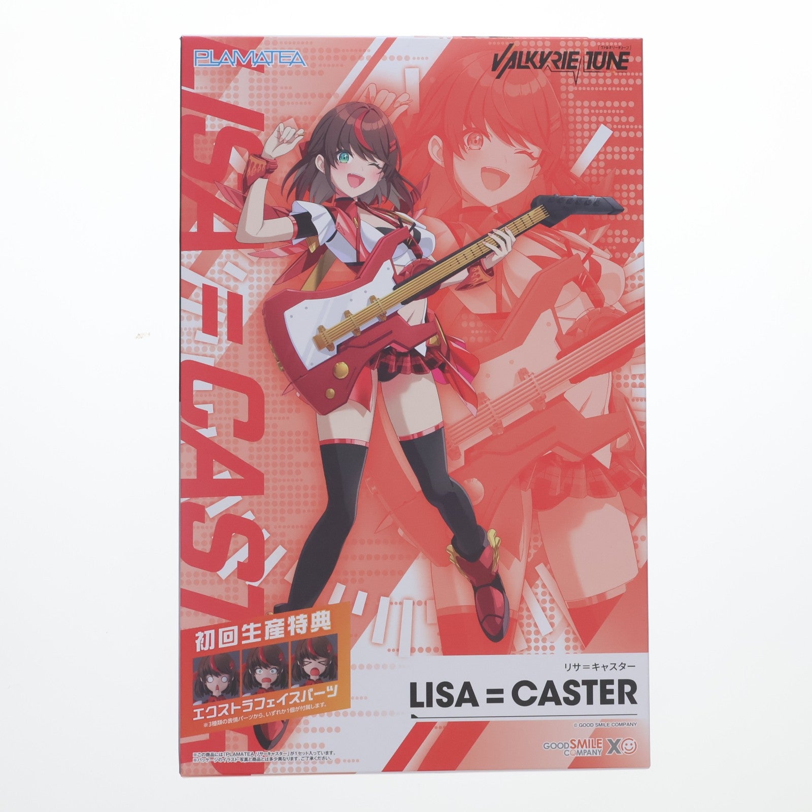 【中古即納】[PTM] 初回生産特典(見開き目顔)付属 PLAMATEA VALKYRIE TUNE(プラマテア ヴァルキリーチューン) リサ=キャスター プラモデル グッドスマイルカンパニー(20260220)