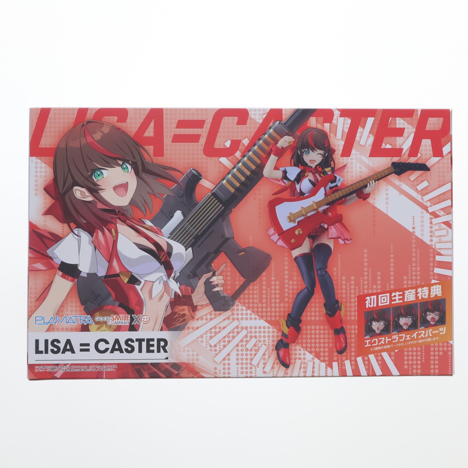 【中古即納】[PTM] 初回生産特典(見開き目顔)付属 PLAMATEA VALKYRIE TUNE(プラマテア ヴァルキリーチューン) リサ=キャスター プラモデル グッドスマイルカンパニー(20260220)