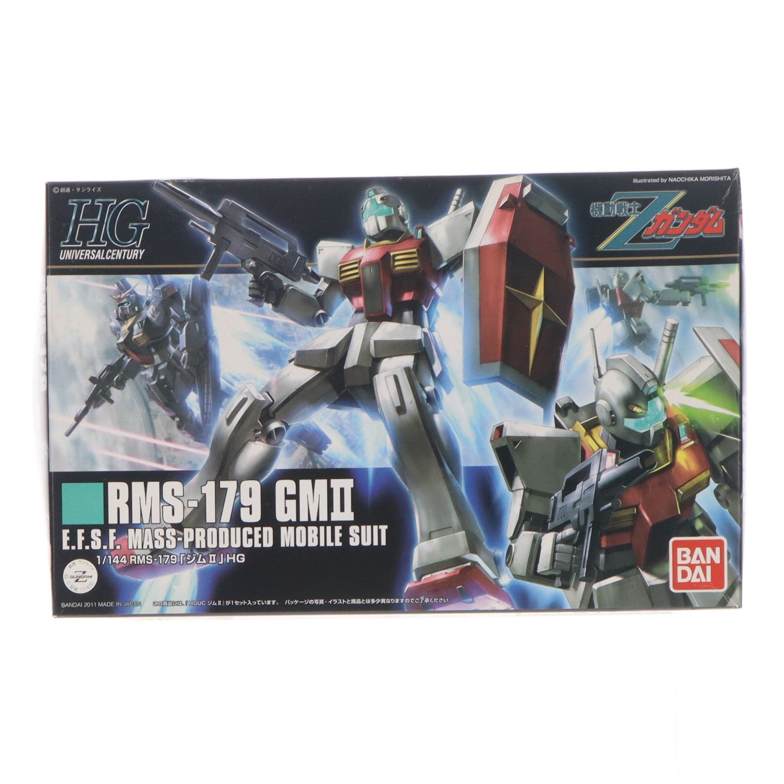 【中古即納】[PTM] HGUC 1/144 ジムII 機動戦士Zガンダム プラモデル バンダイ(20180321)