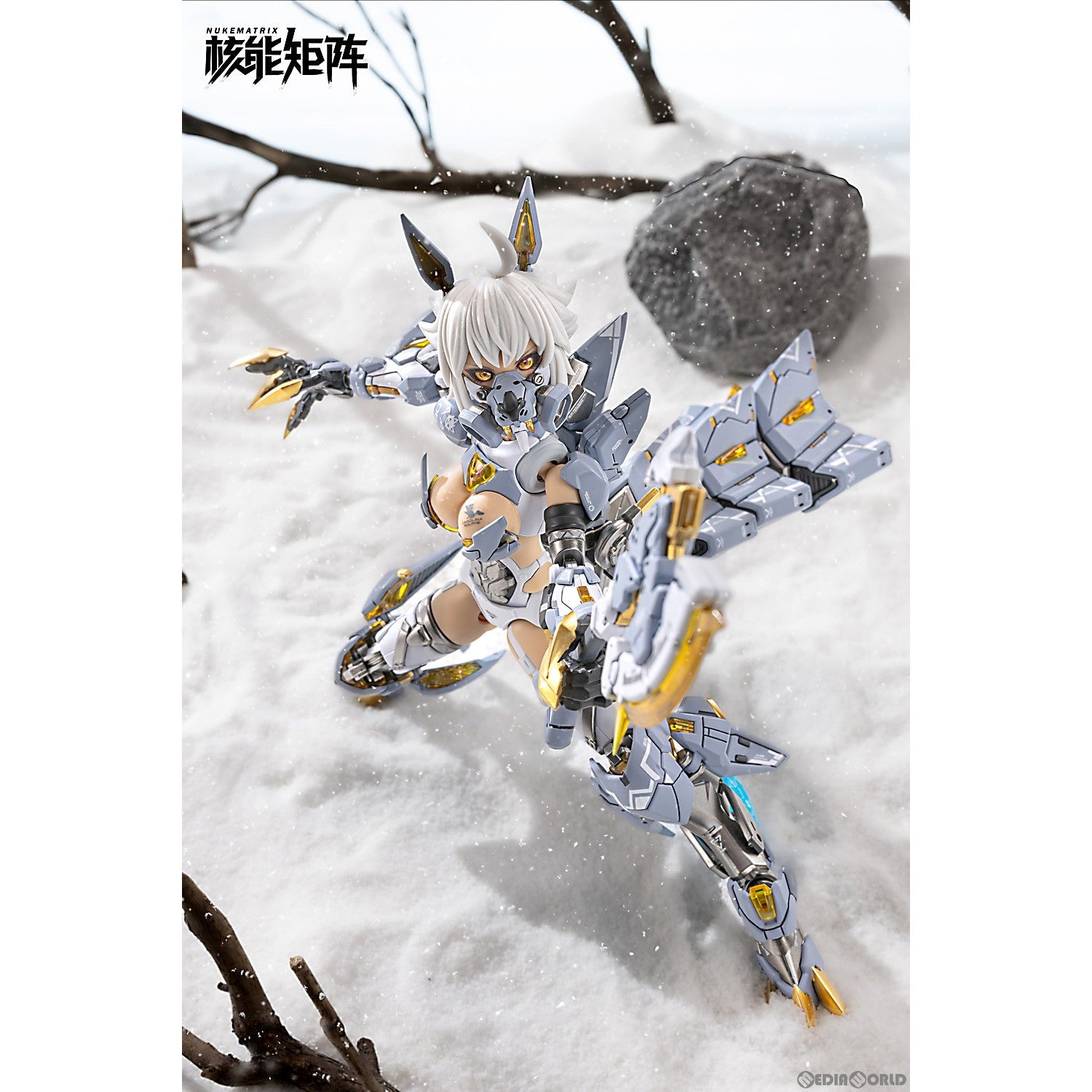【中古即納】[PTM] 1/12 MAD WOLF -Carolina・Rolphe- 初回限定版 CYBER FOREST FANTASY GIRLS(サイバーフォーレストファンタジーガールズ) プラモデル NUKE MATRIX(ヌークマトリックス)(20240721)