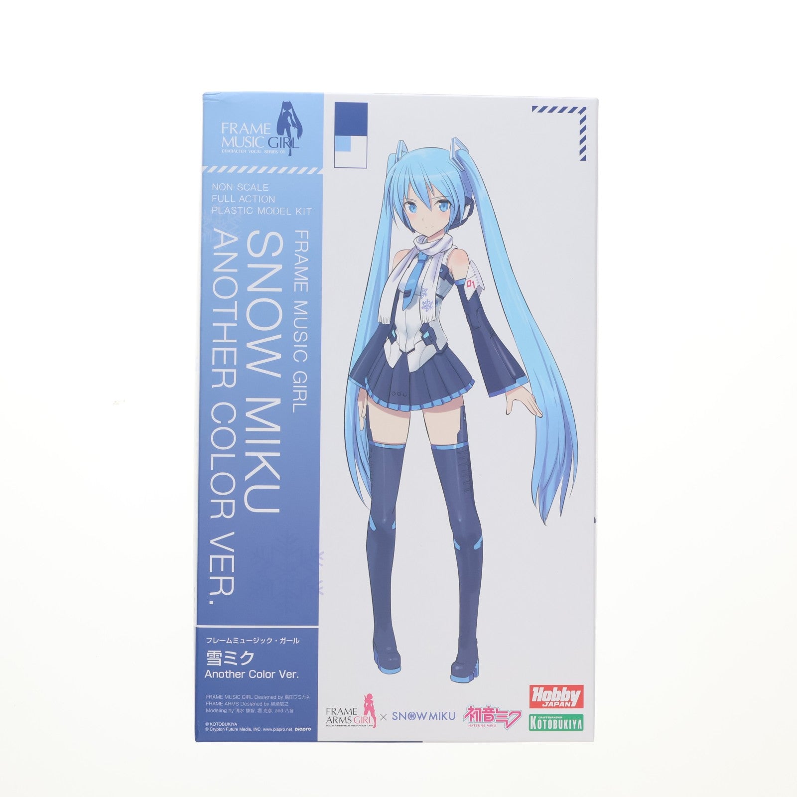 【中古即納】[PTM] フレームミュージック・ガール 雪ミク Another Color Ver. フレームアームズ・ガール×初音ミク プラモデル(FG105) コトブキヤ(20260418)