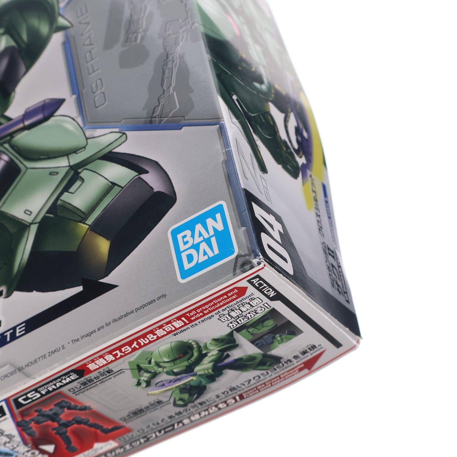 【中古即納】[PTM] SDガンダム クロスシルエット MS-06F ザクII 機動戦士ガンダム プラモデル(5059571) バンダイスピリッツ(20241031)
