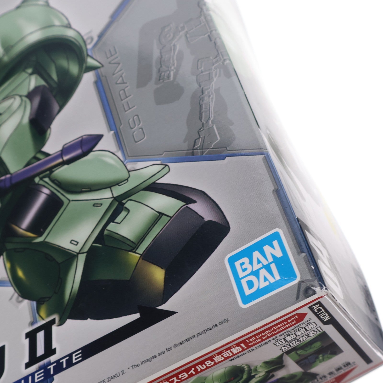 【中古即納】[PTM] SDガンダム クロスシルエット MS-06F ザクII 機動戦士ガンダム プラモデル(5059571) バンダイスピリッツ(20241031)