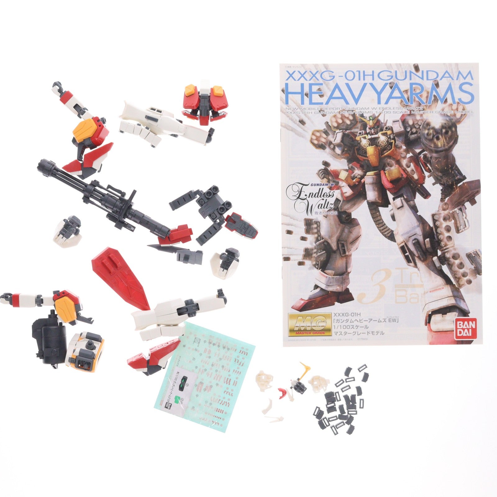 【中古即納】[PTM] MG 1/100 XXXG-01H ガンダムヘビーアームズ EW 新機動戦記ガンダムW Endless Waltz(エンドレスワルツ) 敗者たちの栄光 プラモデル(0173903) バンダイ(20120128)