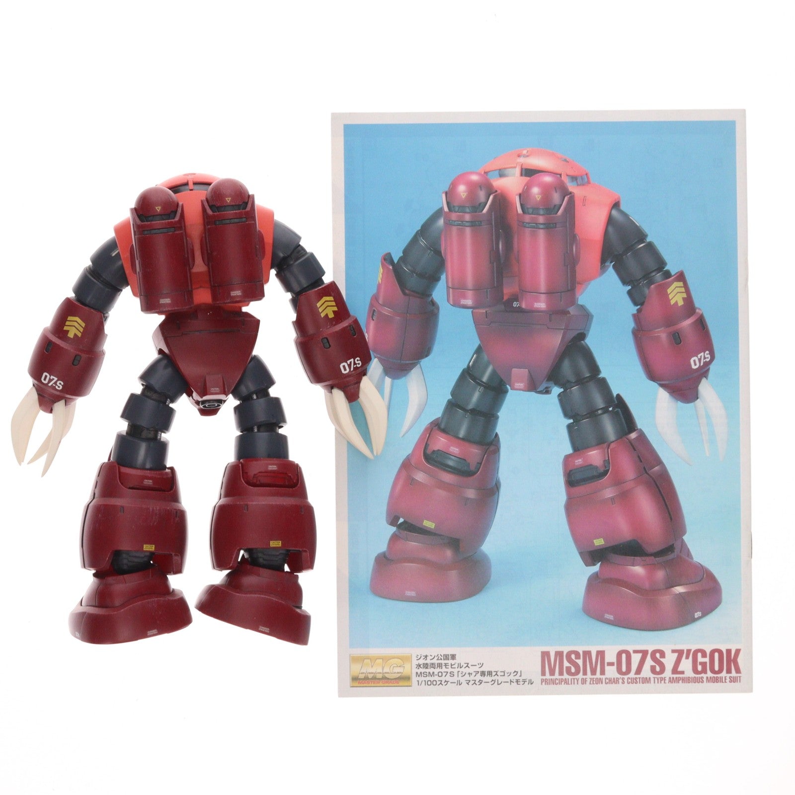 【中古即納】[PTM] MG 1/100 MSM-07S シャア専用ズゴック 機動戦士ガンダム プラモデル(0122718) バンダイ(20061011)