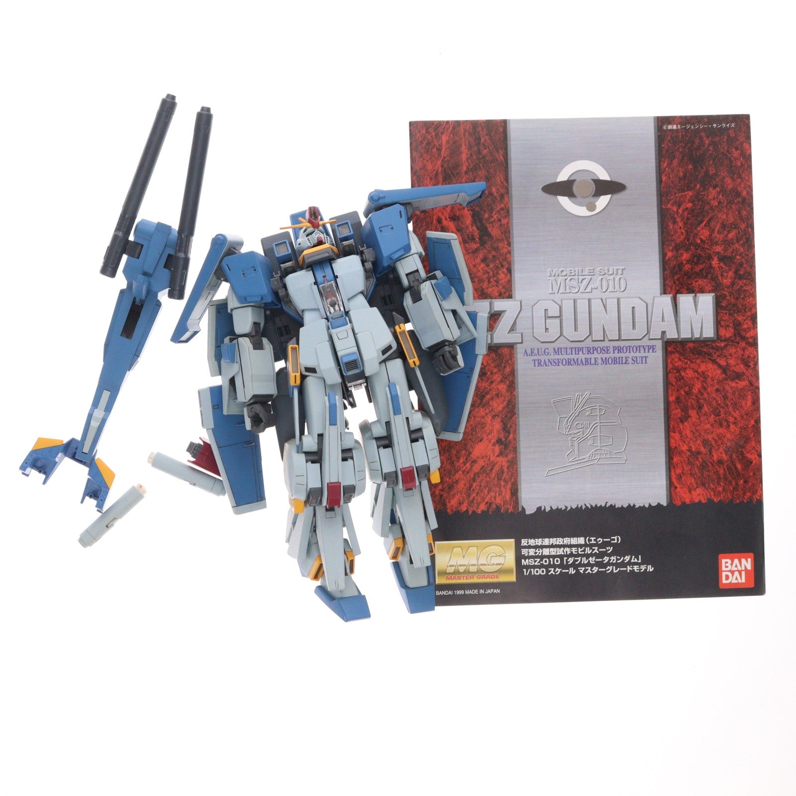 【中古即納】[PTM] MG 1/100 MSZ-010 ダブルゼータガンダム 機動戦士ガンダムZZ(ダブルゼータ) プラモデル(0071690) バンダイ(20131019)