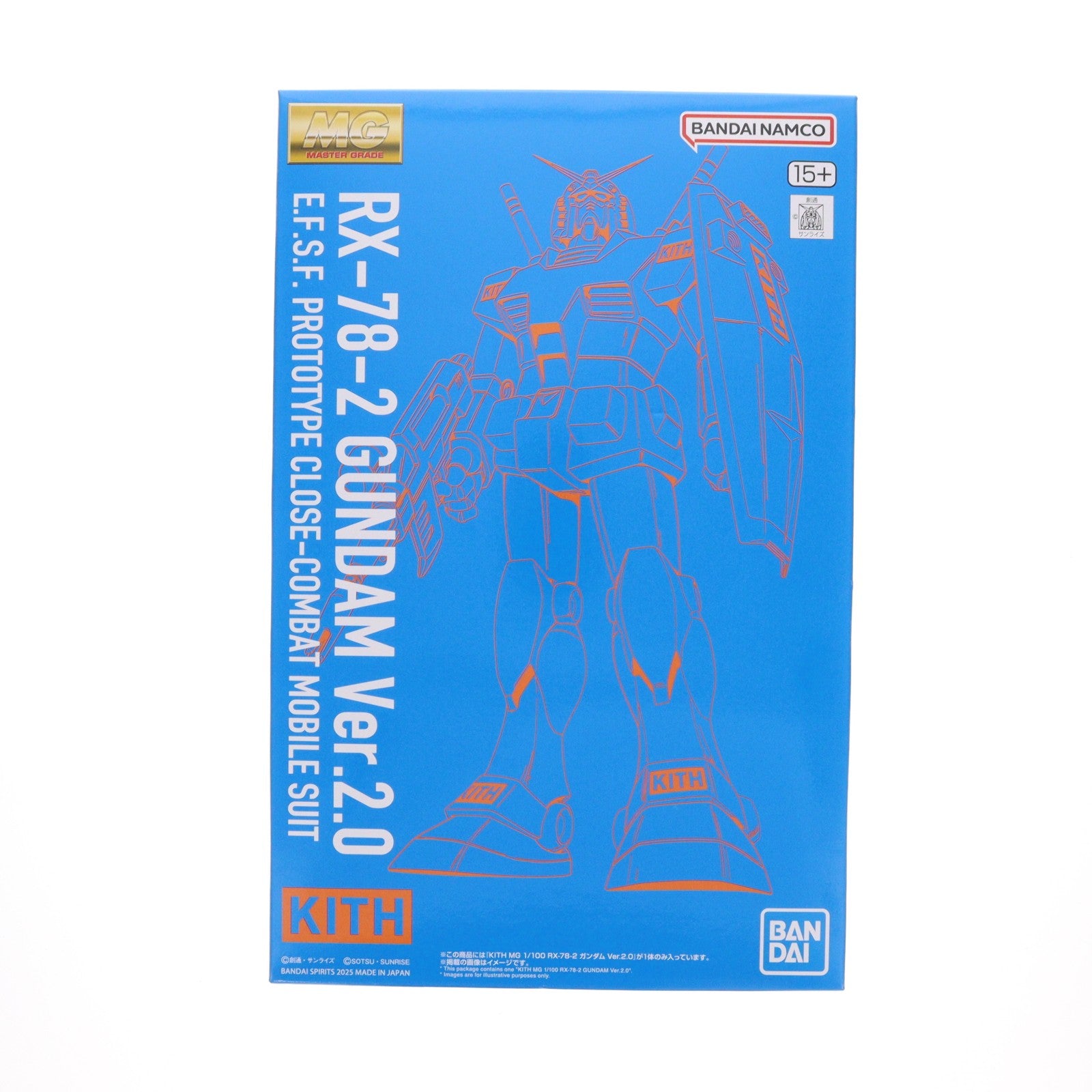 【中古即納】[PTM] KITH App限定 KITH MG 1/100 RX-78-2 ガンダム Ver.2.0 機動戦士ガンダム プラモデル(5069776) バンダイスピリッツ(20260228)