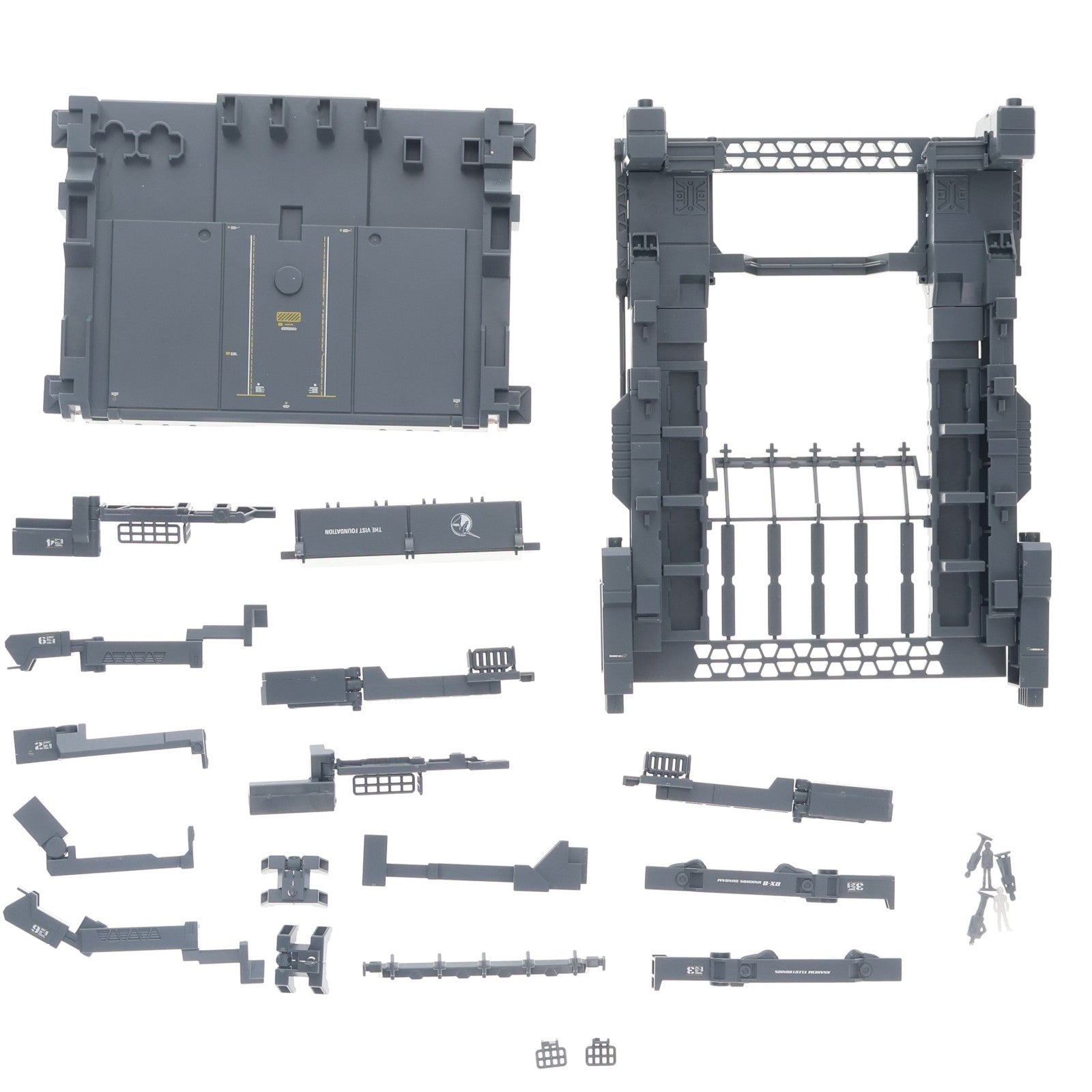 【中古即納】[PTM] MG 1/100 RX-0 ユニコーンガンダム HDカラー+MS CAGE 機動戦士ガンダムUC(ユニコーン) プラモデル(0162052) バンダイ(20100312)