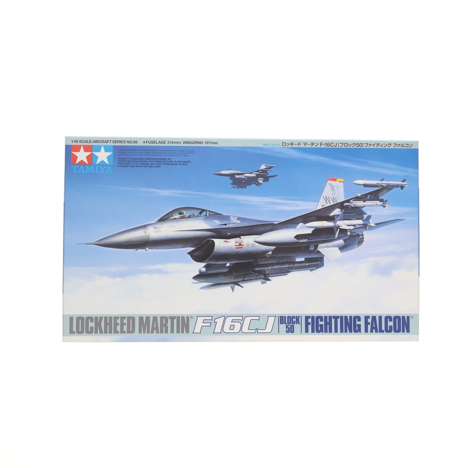 【中古即納】[PTM] 1/48 ロッキード マーチン F-16CJ ブロック50 ファイティング ファルコン プラモデル(61098) タミヤ(20111007)