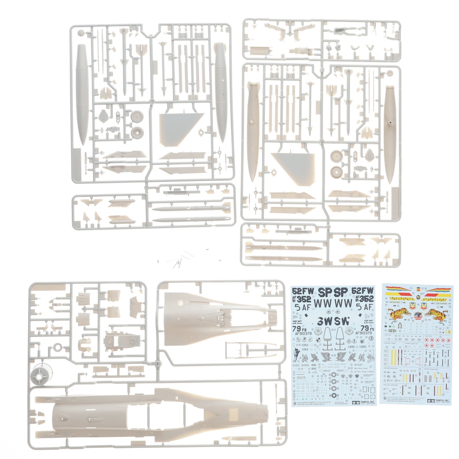 【中古即納】[PTM] 1/48 ロッキード マーチン F-16CJ ブロック50 ファイティング ファルコン プラモデル(61098) タミヤ(20111007)