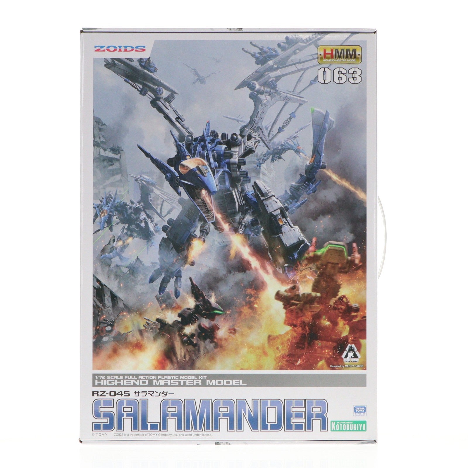 【中古即納】[PTM] HMM 1/72 RZ-045 サラマンダー ZOIDS(ゾイド) プラモデル(ZD171) コトブキヤ(20251219)