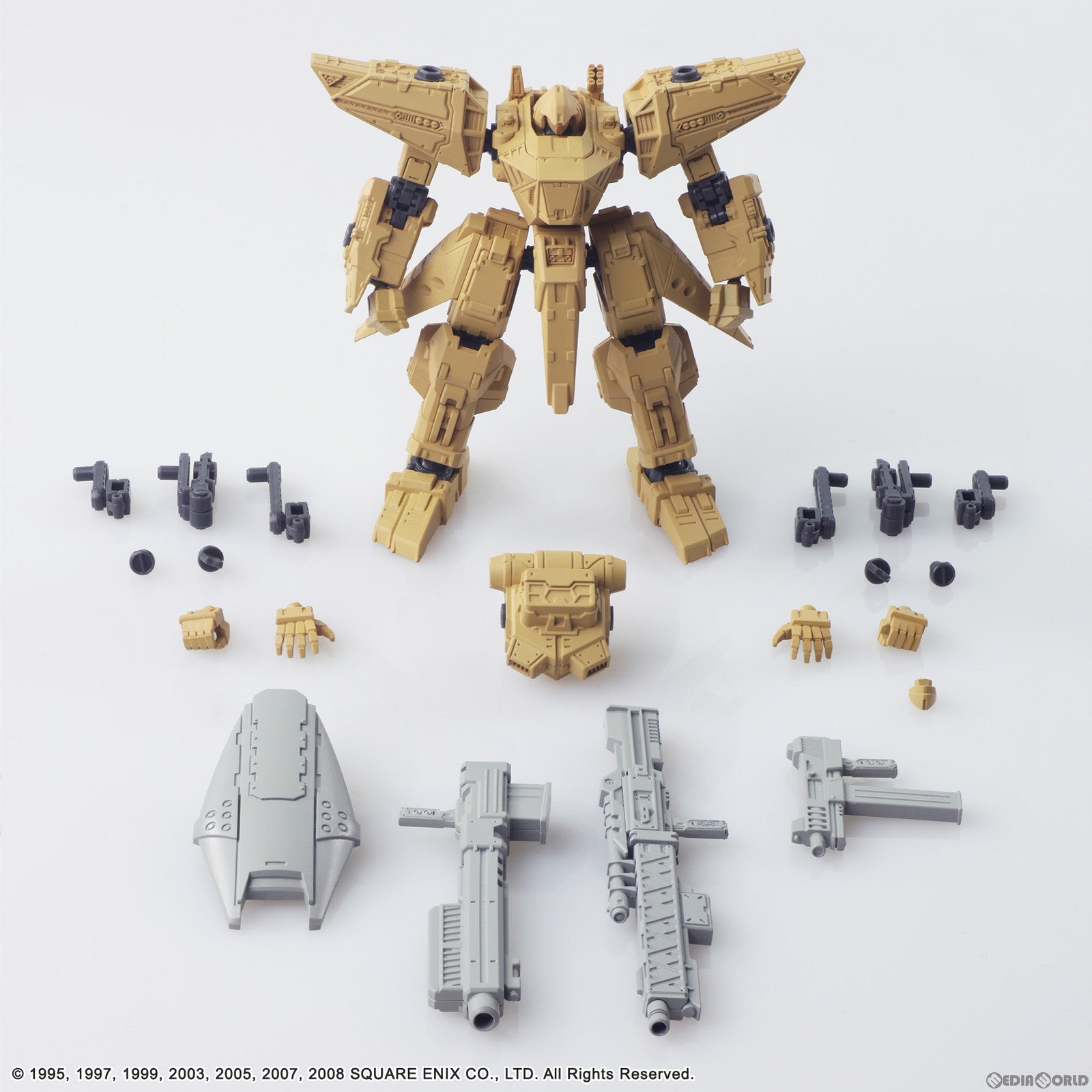 【中古即納】[PTM] 初回BOX購入特典付属 フロントミッション ストラクチャーアーツ 1/72 スケール プラスティック モデルキット シリーズ Vol.5 全4種BOX FRONT MISSION プラモデル スクウェア・エニックス(20231229)