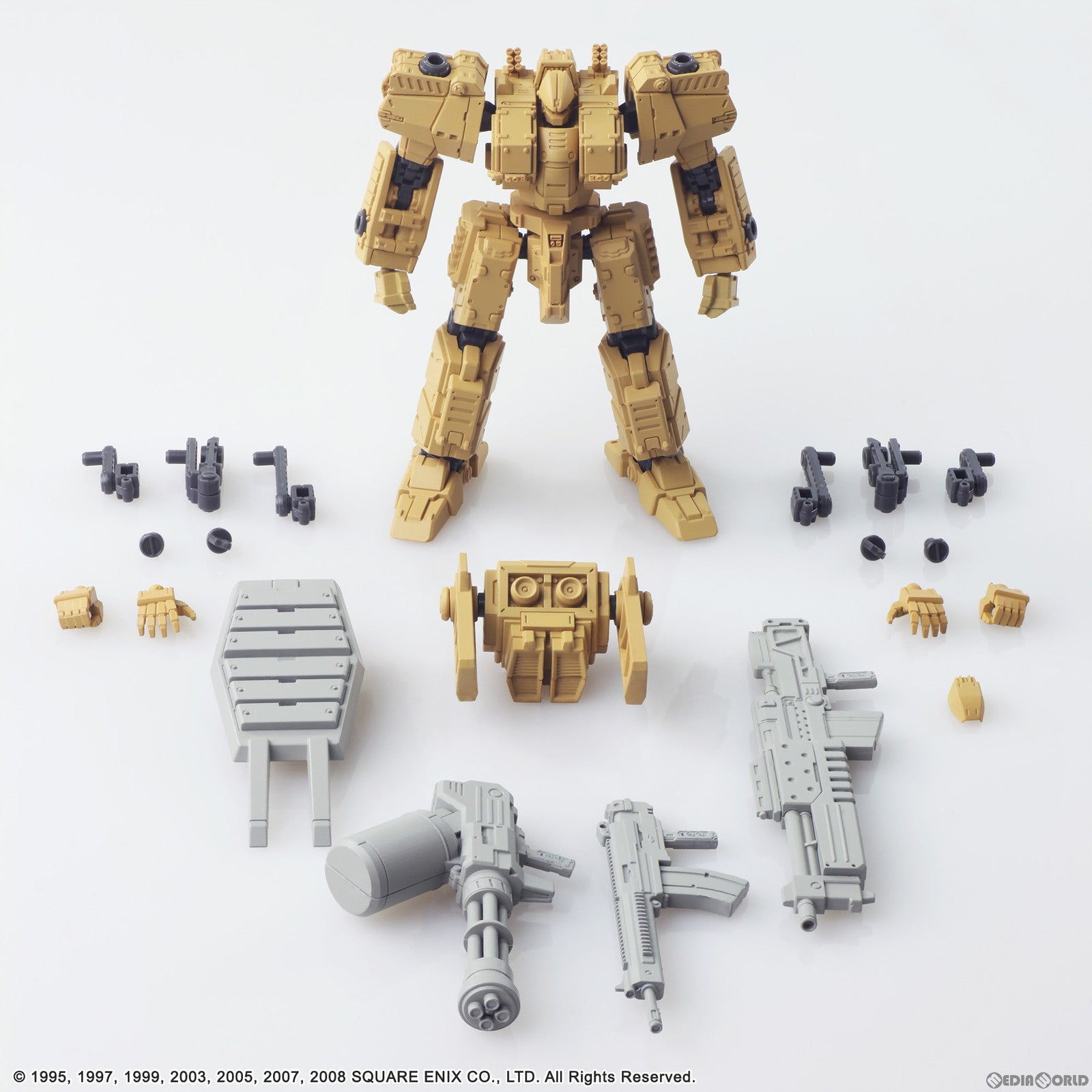 【中古即納】[PTM] 初回BOX購入特典付属 フロントミッション ストラクチャーアーツ 1/72 スケール プラスティック モデルキット シリーズ Vol.5 全4種BOX FRONT MISSION プラモデル スクウェア・エニックス(20231229)
