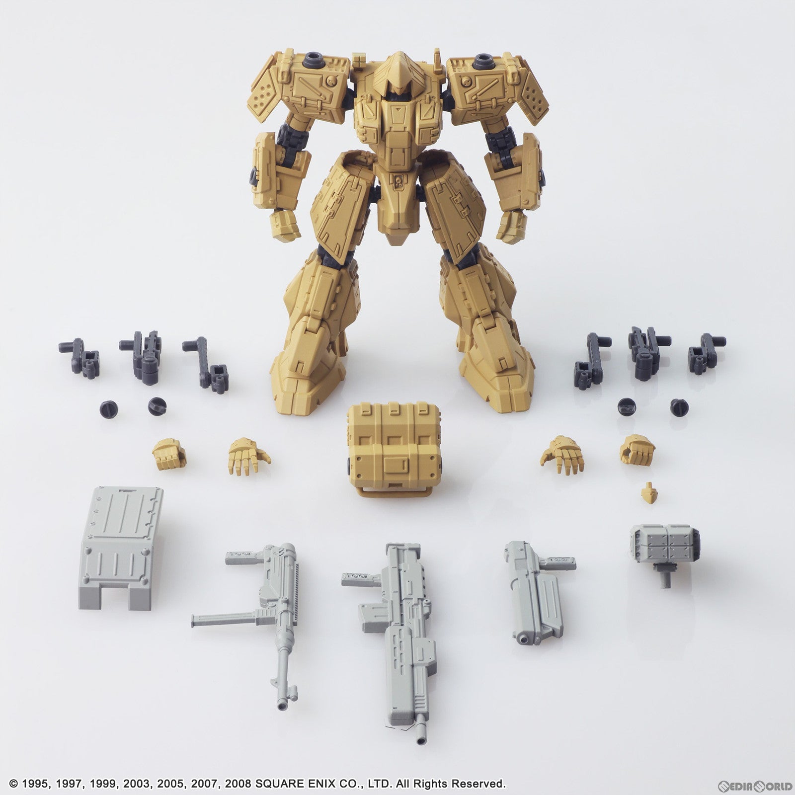 【中古即納】[PTM] 初回BOX購入特典付属 フロントミッション ストラクチャーアーツ 1/72 スケール プラスティック モデルキット シリーズ Vol.5 全4種BOX FRONT MISSION プラモデル スクウェア・エニックス(20231229)