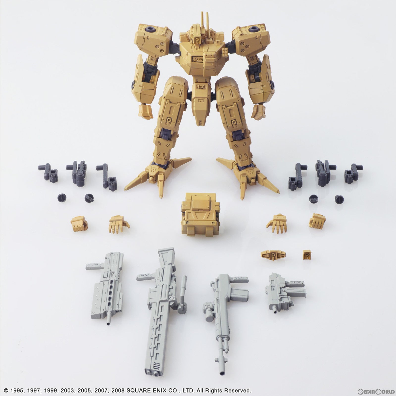 【中古即納】[PTM] 初回BOX購入特典付属 フロントミッション ストラクチャーアーツ 1/72 スケール プラスティック モデルキット シリーズ Vol.5 全4種BOX FRONT MISSION プラモデル スクウェア・エニックス(20231229)