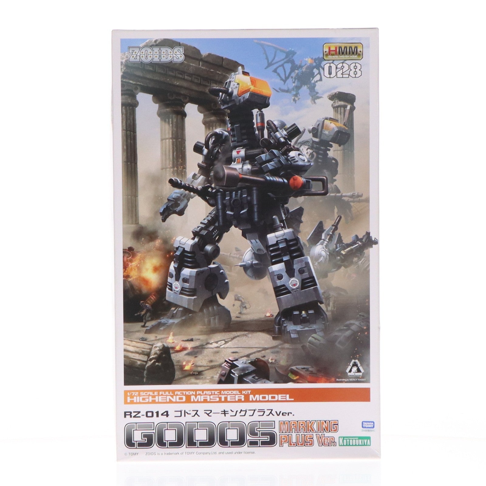 【中古即納】[PTM] HMM 1/72 RZ-014 ゴドス マーキングプラスVer. ZOIDS(ゾイド) プラモデル(ZD157) コトブキヤ(20220117)